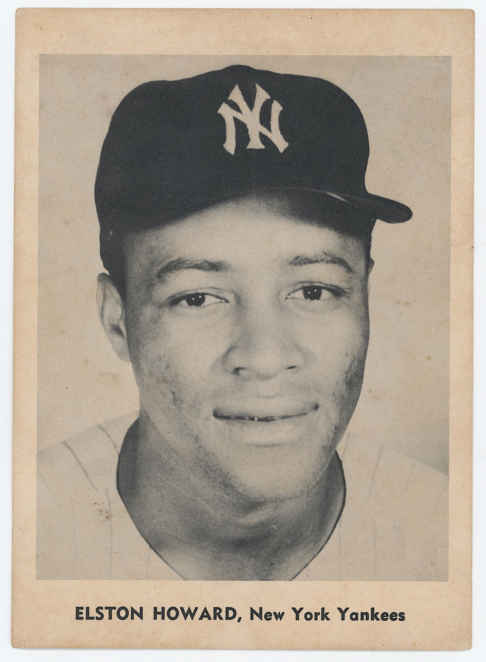 1959 Jay Publishing ELSTON HOWARD All-Stars Yankees: The provenance is from the estate of a deceased collector in South Florida.The dimensions are Approx. 7" x 5". We have included quality images to show it's actual condition. This lot is located in Boc