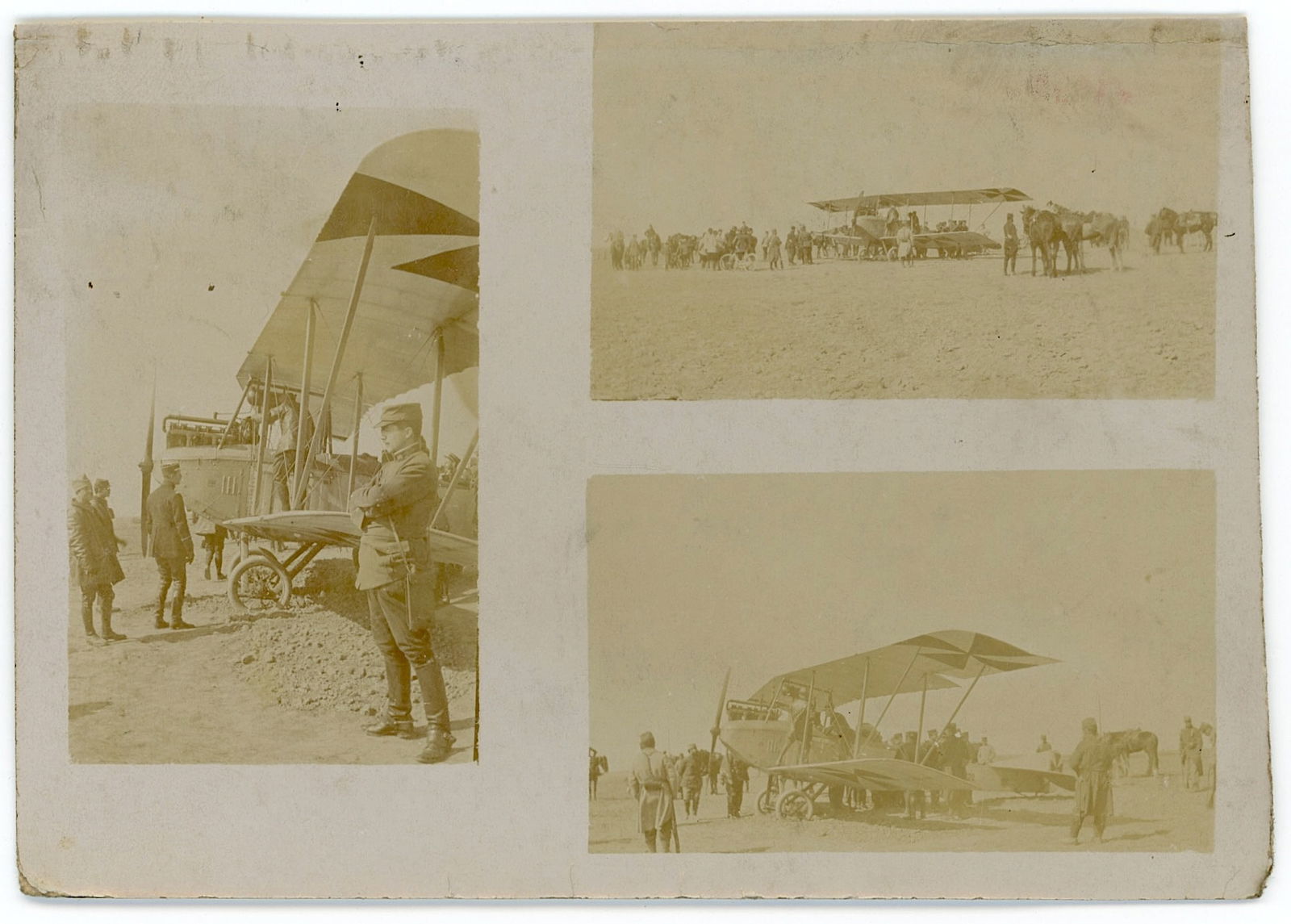 Vintage Real Scarce Photo Biplane German Bomber WW1: The provenance is from the estate of a deceased collector in South Florida.The dimensions are Approx. 3.25" x 4.5". We have included quality images to show it's actual condition. This lot is located i