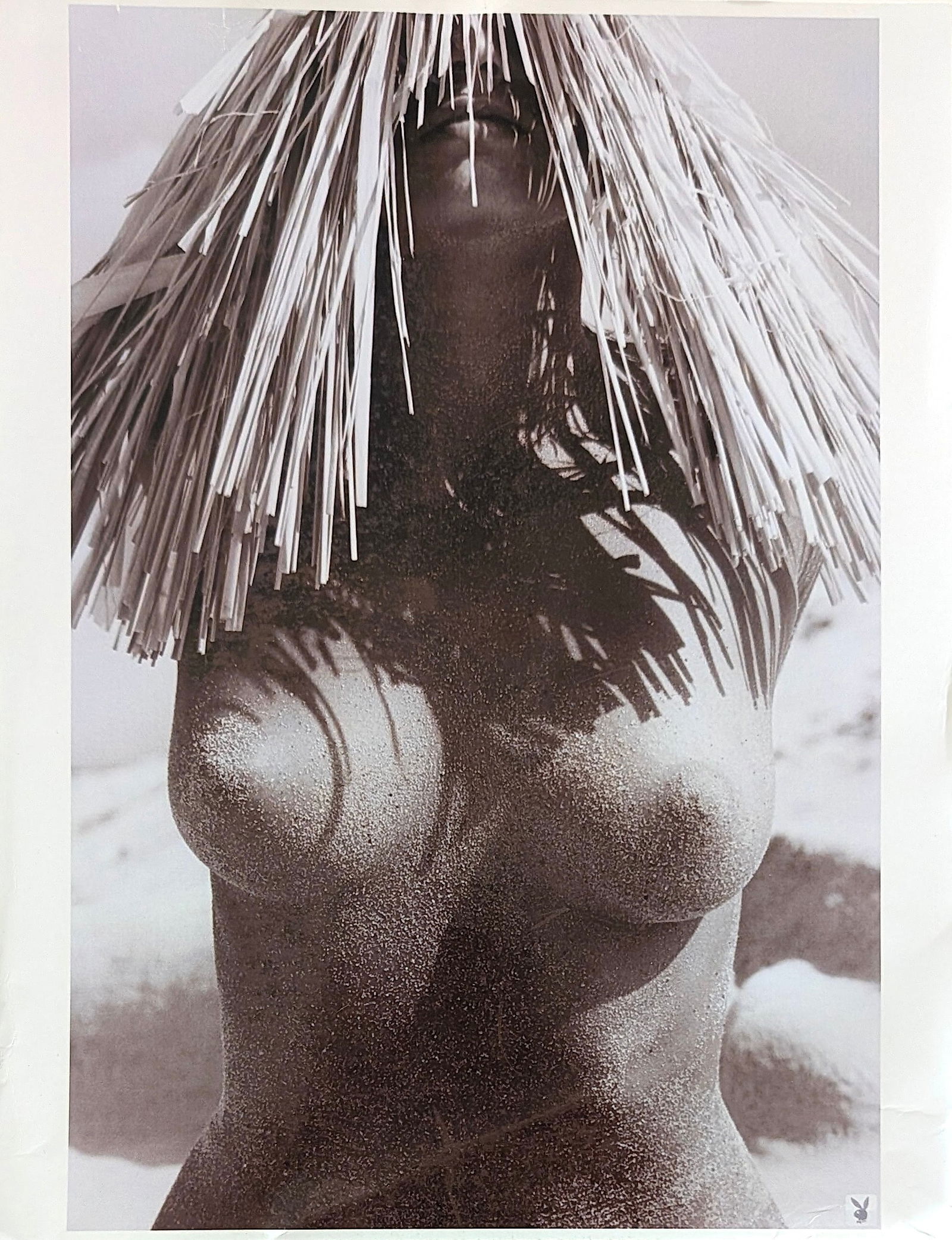 Cindy Crawford - Playboy- Photograph by Herb Ritts Re-Printed: This lot is coming from the estate of a collector in RI. The dimensions are Approx. 11" x 8.5". We have included a quality scan to show it's actual condition. This lot is located in Boca Raton, Fl and