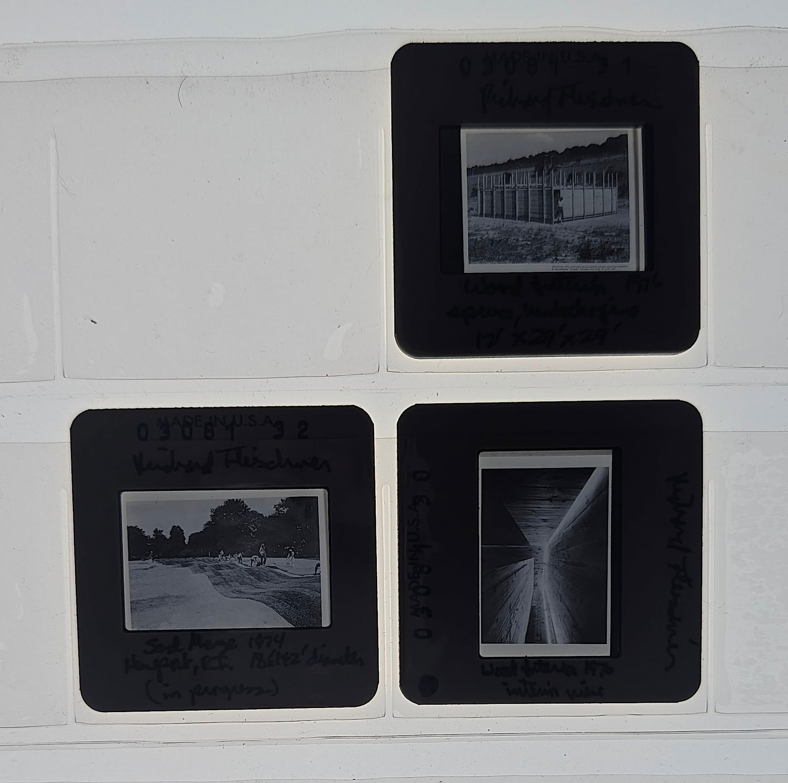 RICHARD FLEISCHNER Unique Museal Set of Original 20th C. 35mm Art Slides: From the estate of Mr. Ira Licht (1938–2023) — a distinguished art historian, curator, and museum director. Mr. Licht was educated at Columbia College, where he studied art history. He later serve