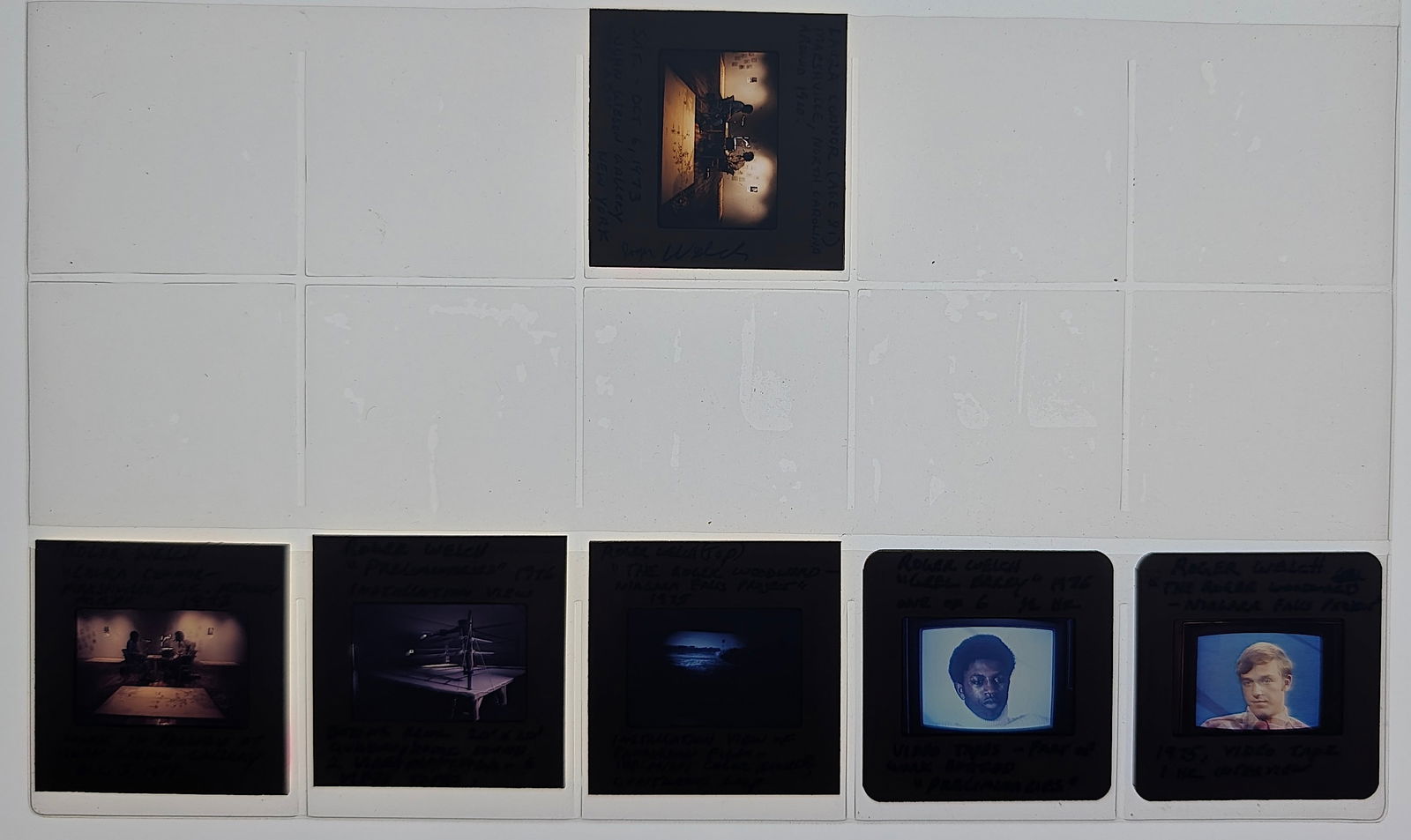 ROGER WELCH Unique Museal Set of Original 20th C. 35mm Art Slides: From the estate of Mr. Ira Licht (1938–2023) — a distinguished art historian, curator, and museum director. Mr. Licht was educated at Columbia College, where he studied art history. He later serve