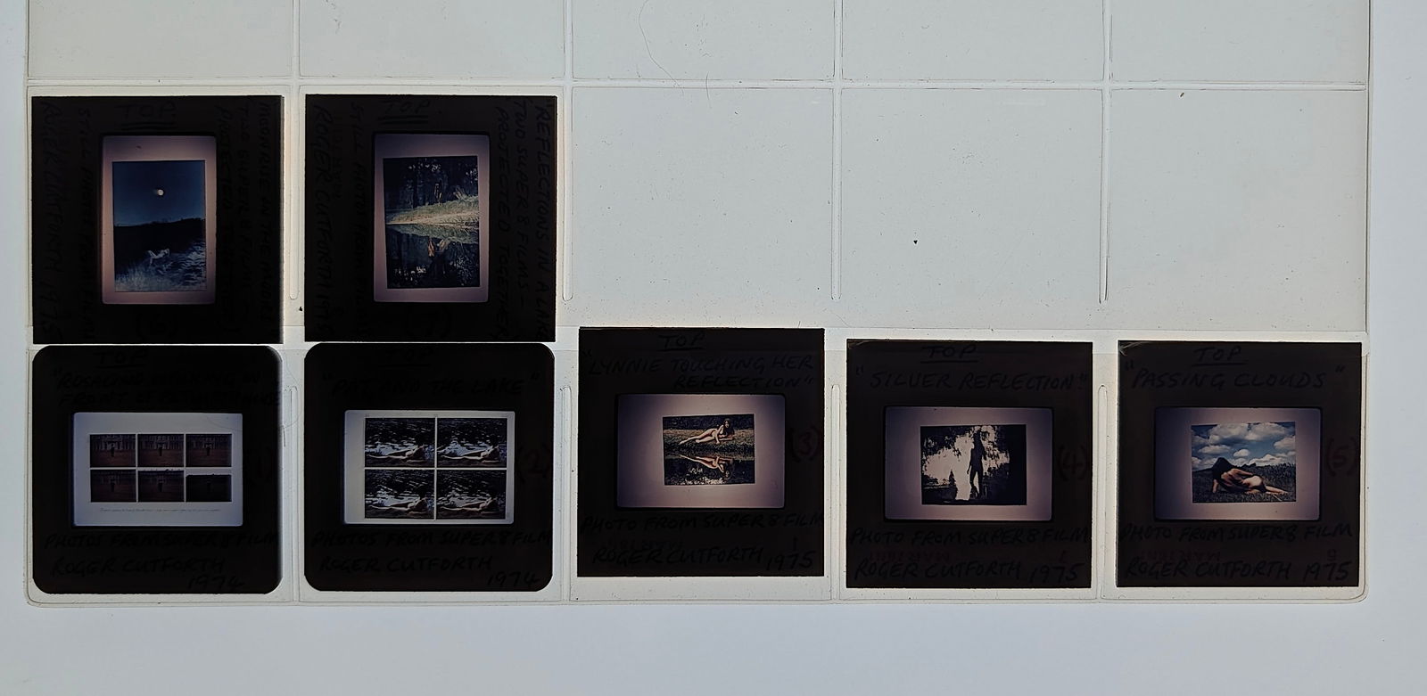 ROGER CUTFORTH Unique Museal Set of Original 20th C. 35mm Art Slides: From the estate of Mr. Ira Licht (1938–2023) — a distinguished art historian, curator, and museum director. Mr. Licht was educated at Columbia College, where he studied art history. He later serve