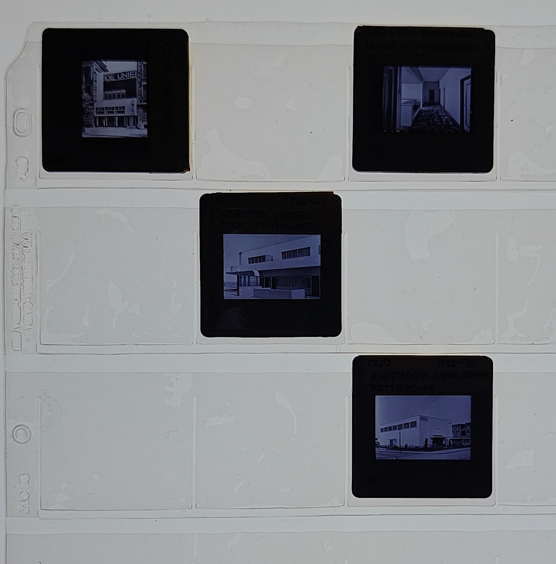 OUD Unique Museal Set of Original 20th C. 35mm Art Slides: From the estate of Mr. Ira Licht (1938–2023) — a distinguished art historian, curator, and museum director. Mr. Licht was educated at Columbia College, where he studied art history. He later serve