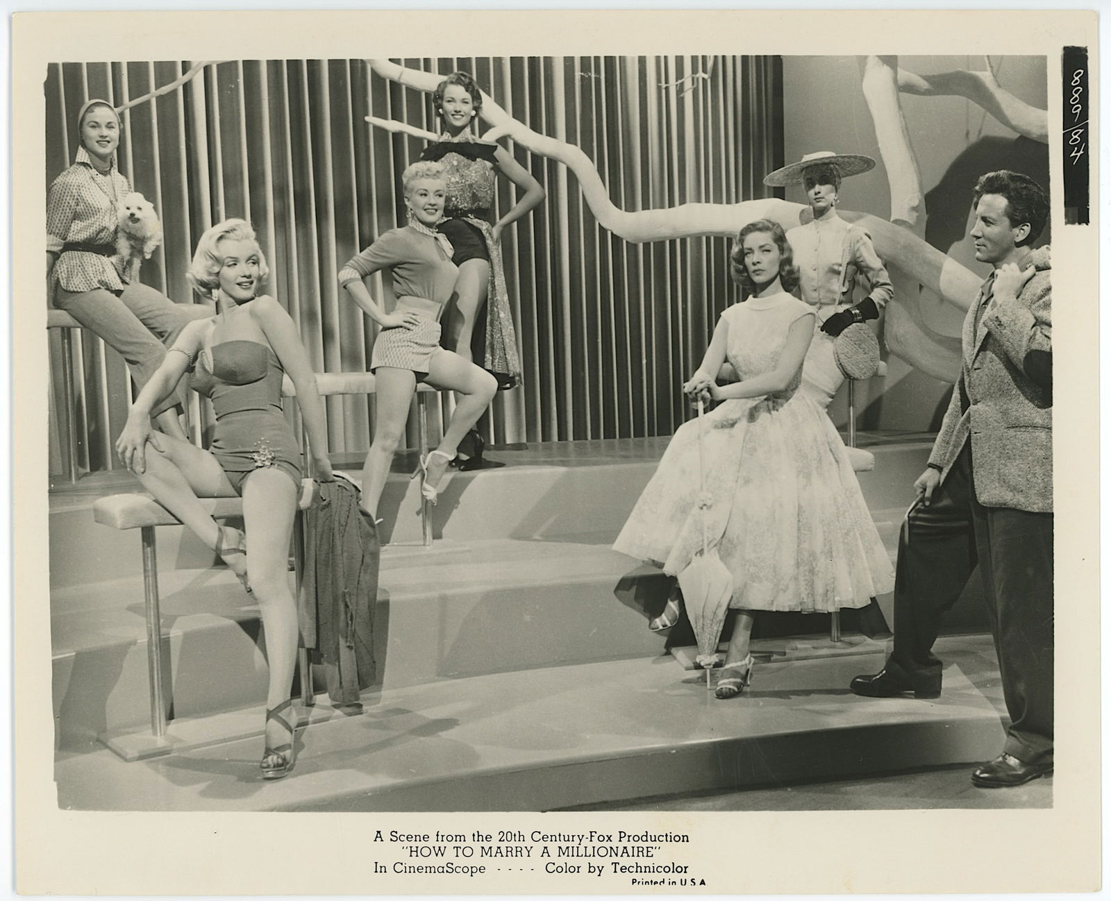 Vintage Photo MARILYN MONROE -1953 Film How to Marry a Millionaire: Vintage Photograph This lot is coming from the estate of a deceased collector in Miami, FL. The dimensions are Approx. 10" x 8". We have included quality images to show it's actual condition. This lot