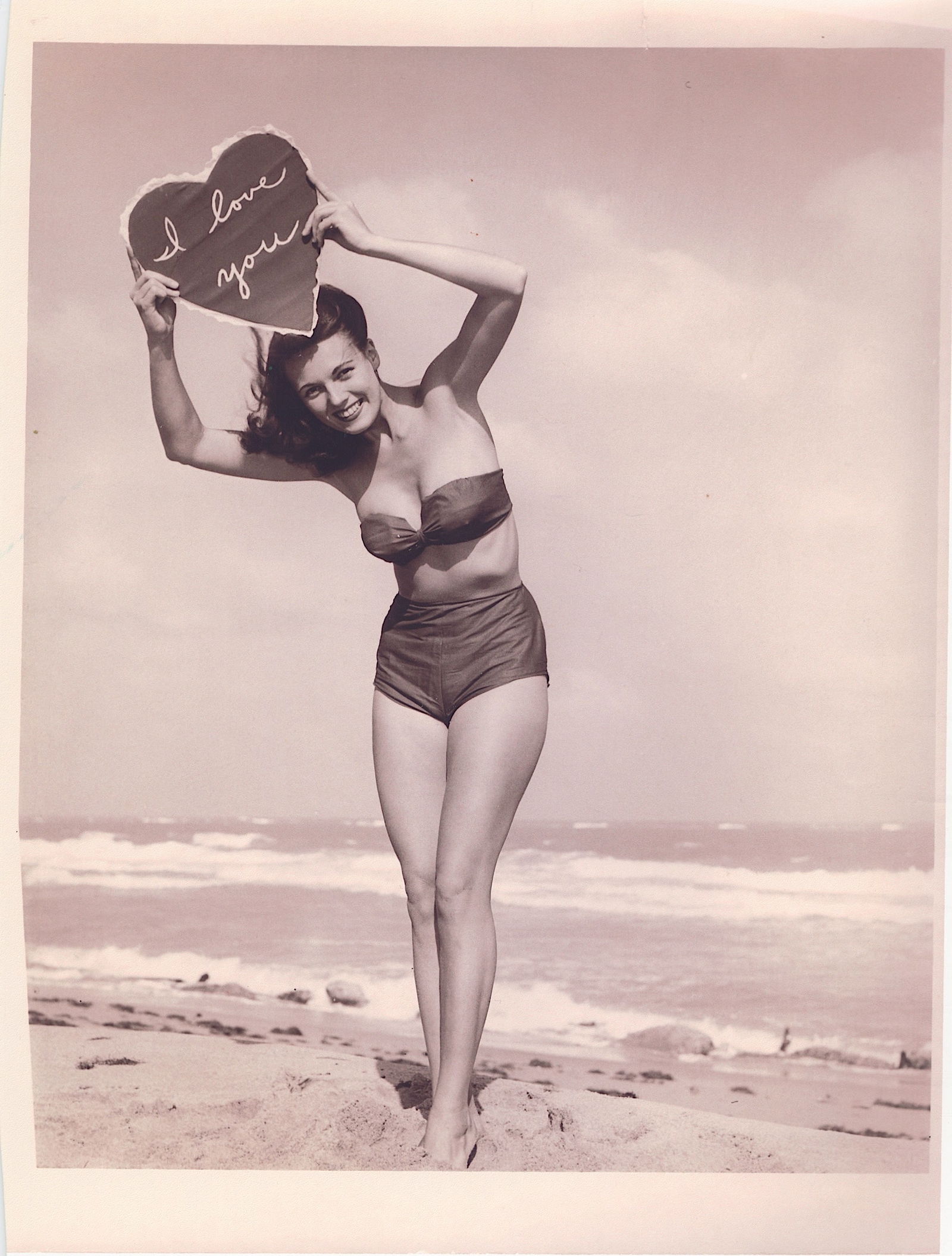 Vintage Photograph 20th C. BUNNY YEAGER Self Portrait: This lot is coming from the estate of a collector in RI. We have included a quality scan to show it's actual condition. The dimensions are Approx. 10" x 8". This lot is located in Boca Raton, Fl and i