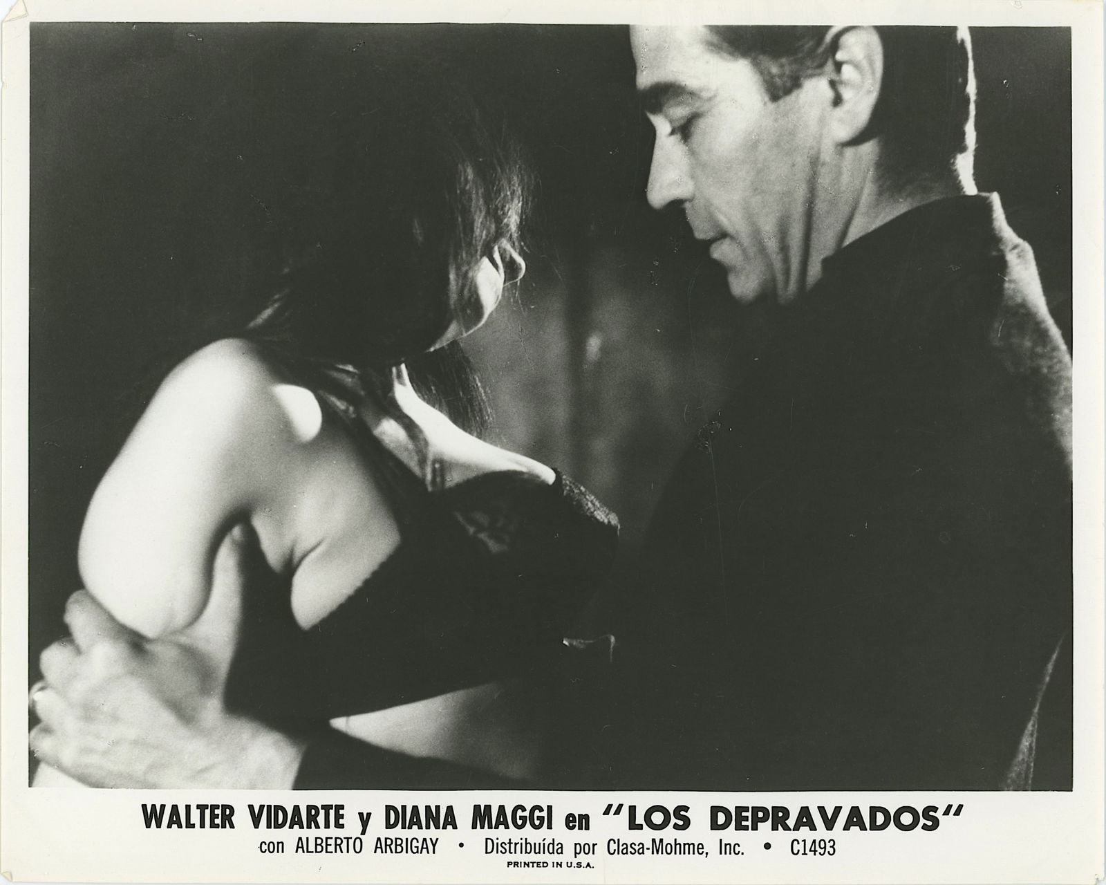 Vintage Photograph 20th C. Movie "LOS DEPRAVADOS": This lot is coming from the estate of a collector in RI. We have included a quality scan to show it's actual condition. The dimensions are Approx. 10" x 8". This lot is located in Boca Raton, Fl and i