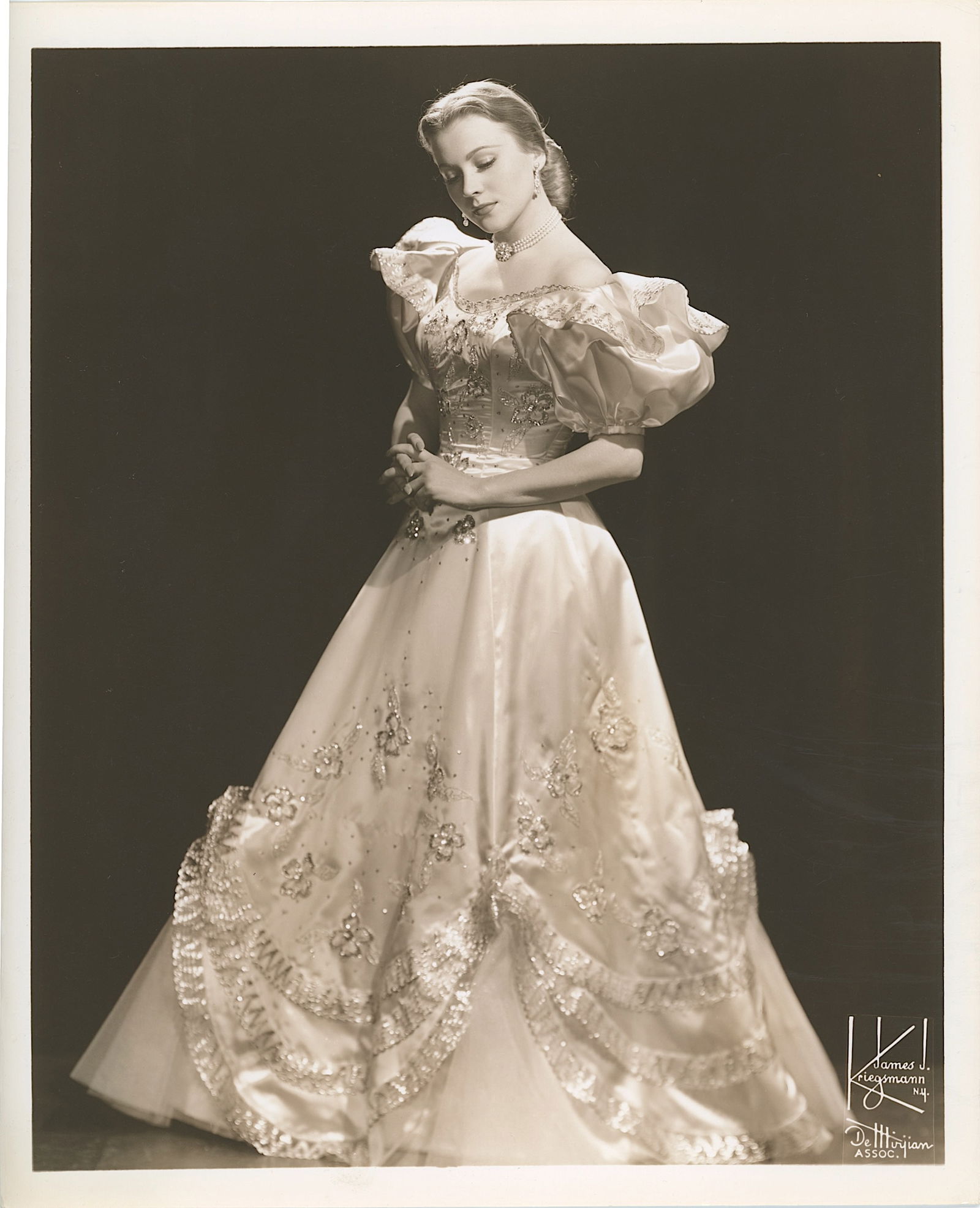 Vintage Photograph by James J. Kriegsmann of Singer Miliza Korjus (1 of 1)