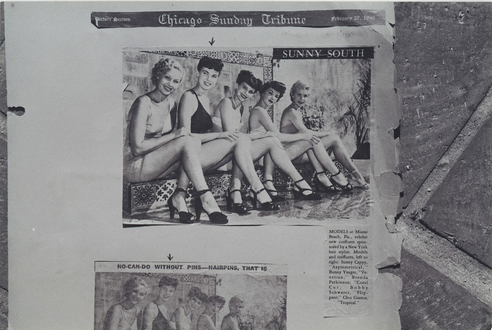 Vintage Photograph PIN-UP Bunny Yeager Archives 6" x 4": These photos 6" x 4" coming from the estate of a collector in RI. Our information they were part of the archives - estate of the Pin-Up photographer Bunny Yeager. We have included a quality scan to sh