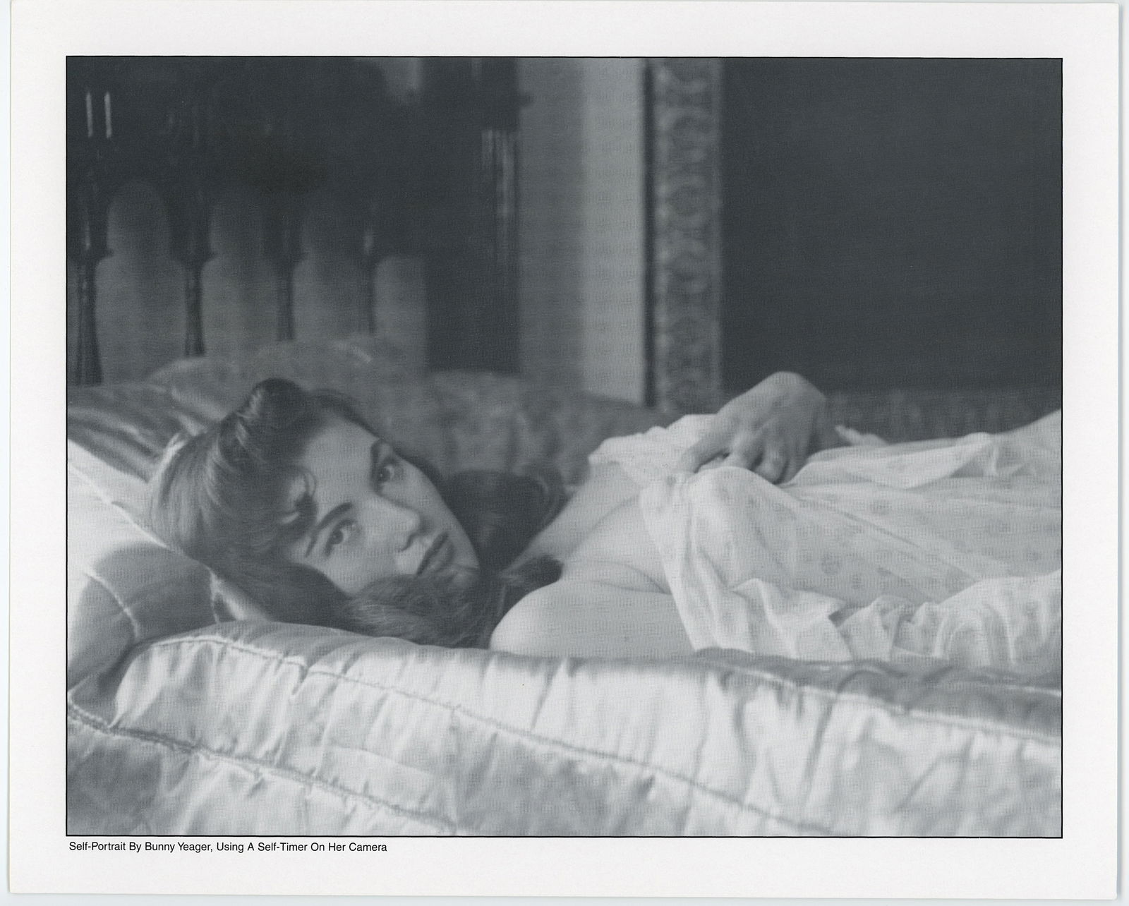 BUNNY YEAGER Vintage Pin Up Litho Model BUNNY YEAGER (1 of 1)