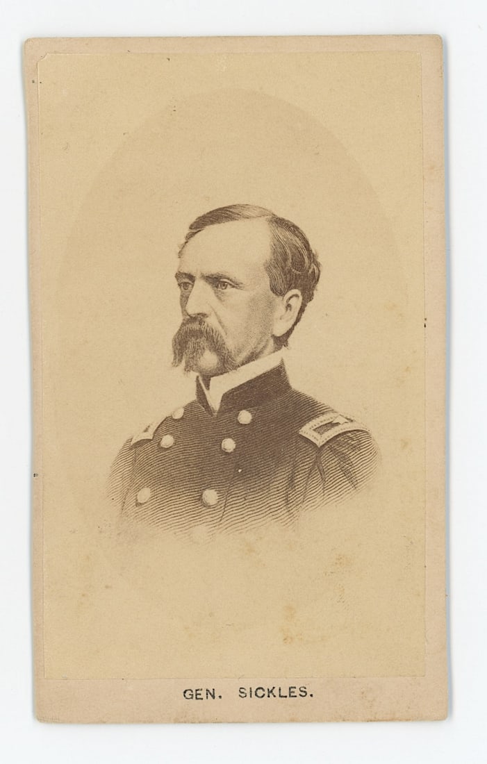 Antique Scarce CDV Ca. 1860s Maj. Gen. WILLIAM BALDY SMITH Civil War (1 of 1)