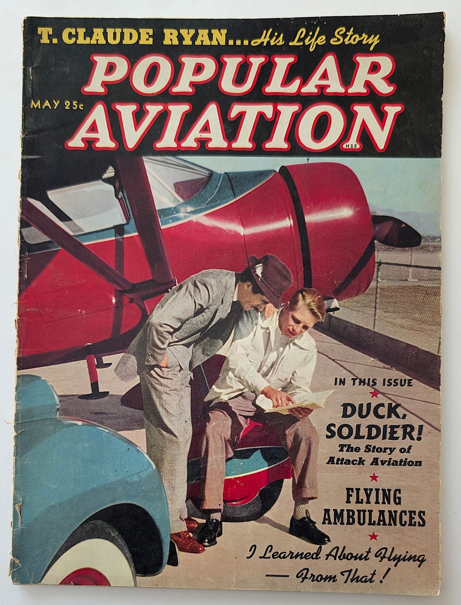 Vintage Magazine POPULAR AVIATION - May, 1939 (1 of 2)