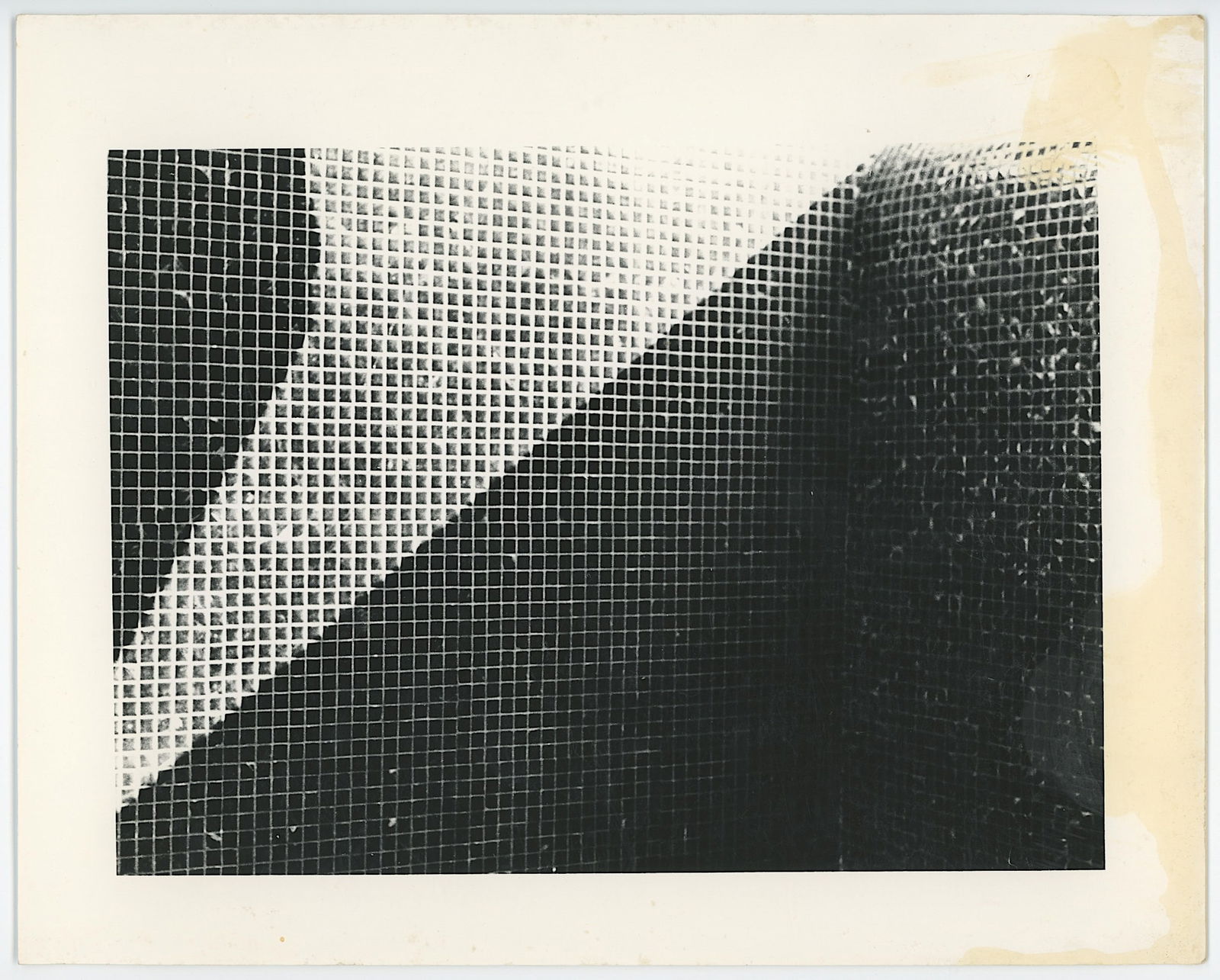 Vintage Print Abstraction Print Screen or Photo (? ) Manner of DIEBENKORN (?) (1 of 1)