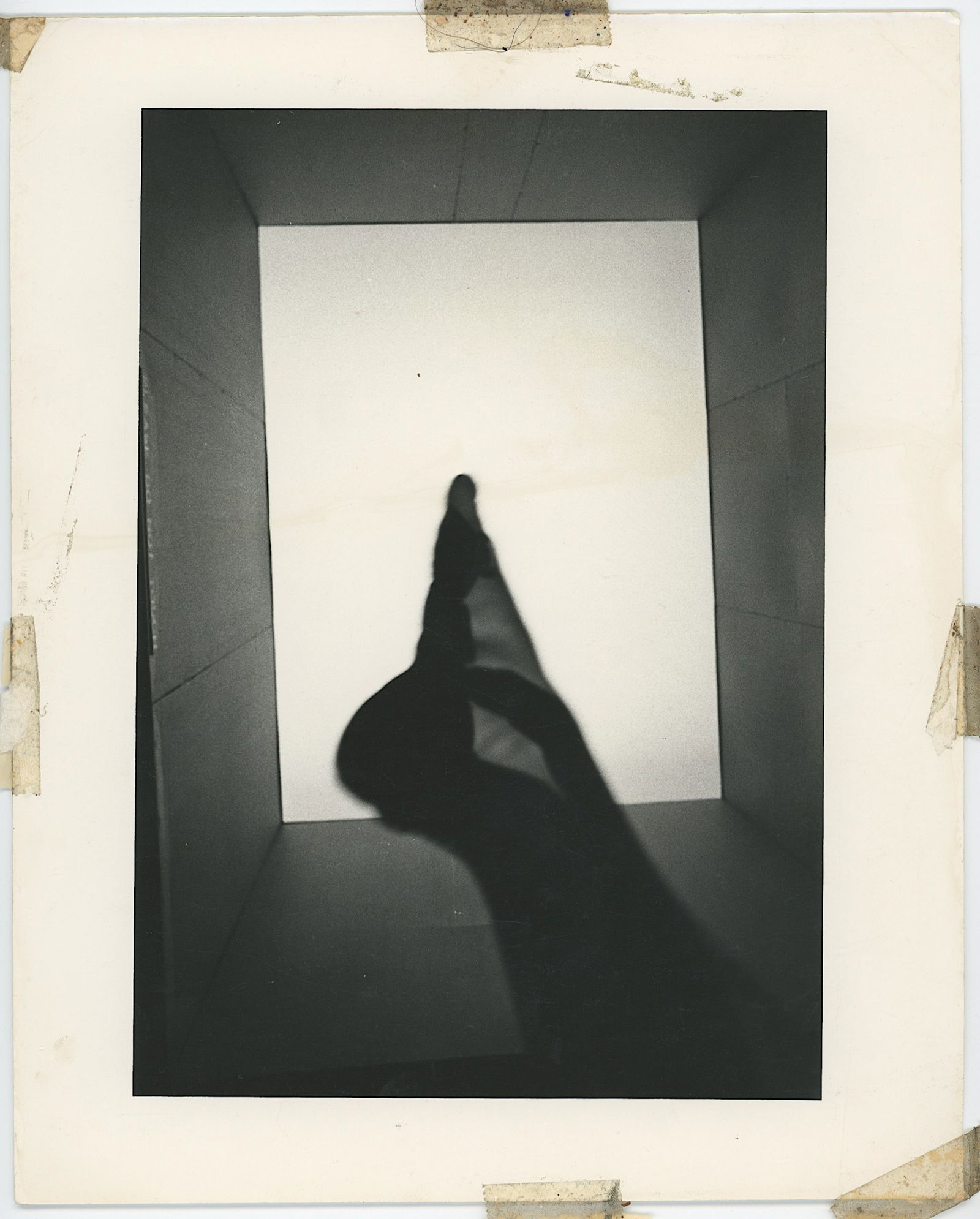 Vintage Print Abstraction Print Screen or Photo (? ) Manner of DIEBENKORN (?) (1 of 1)