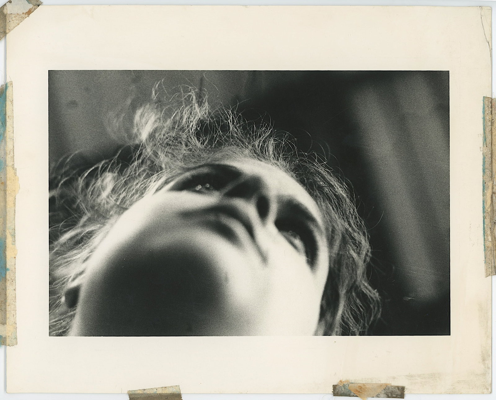 Vintage Print Abstraction Print Screen or Photo (? ) Manner of DIEBENKORN (?) (1 of 1)