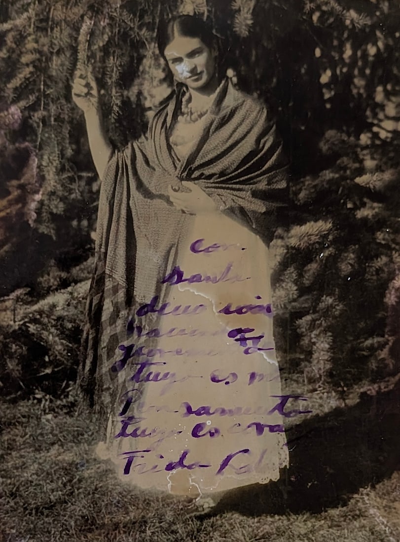 Fujicolor Crystal Archive Photo Later Print Reproduction of FRIDA KAHLO (1 of 3)