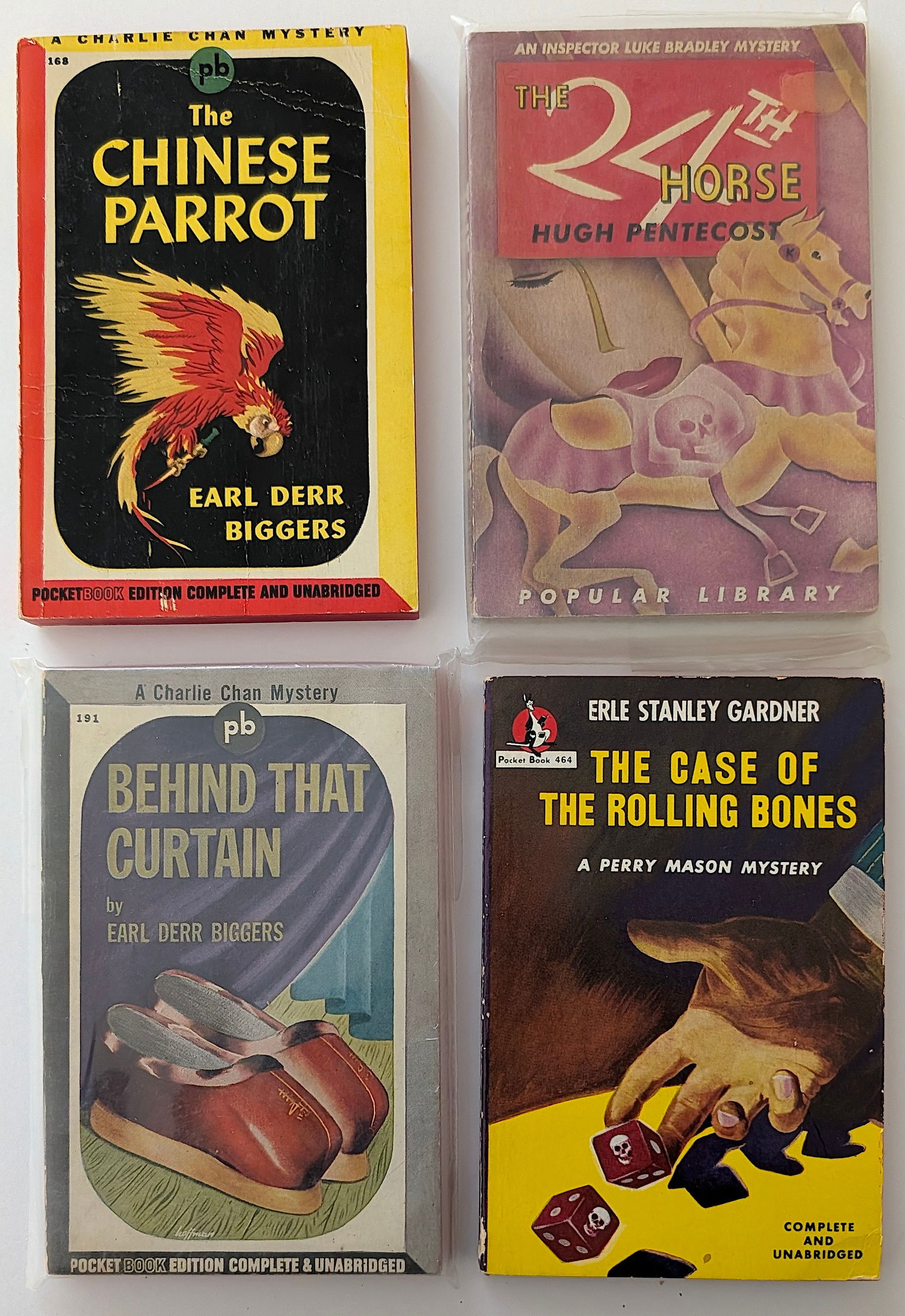 Vintage Set 4 Rare Paperback Pocket Books - OPP! (1 of 2)