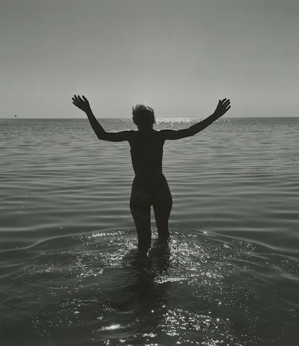 ANDRÉ DE DIENES Vintage Photo 1950s-1960s Nude Study (1 of 3)