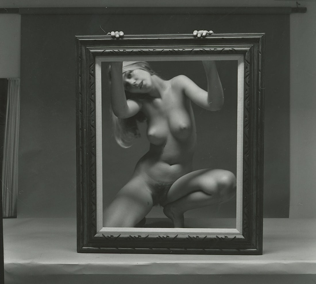 ANDRÉ DE DIENES Vintage Photo 1950s-1960s Nude Study (1 of 3)