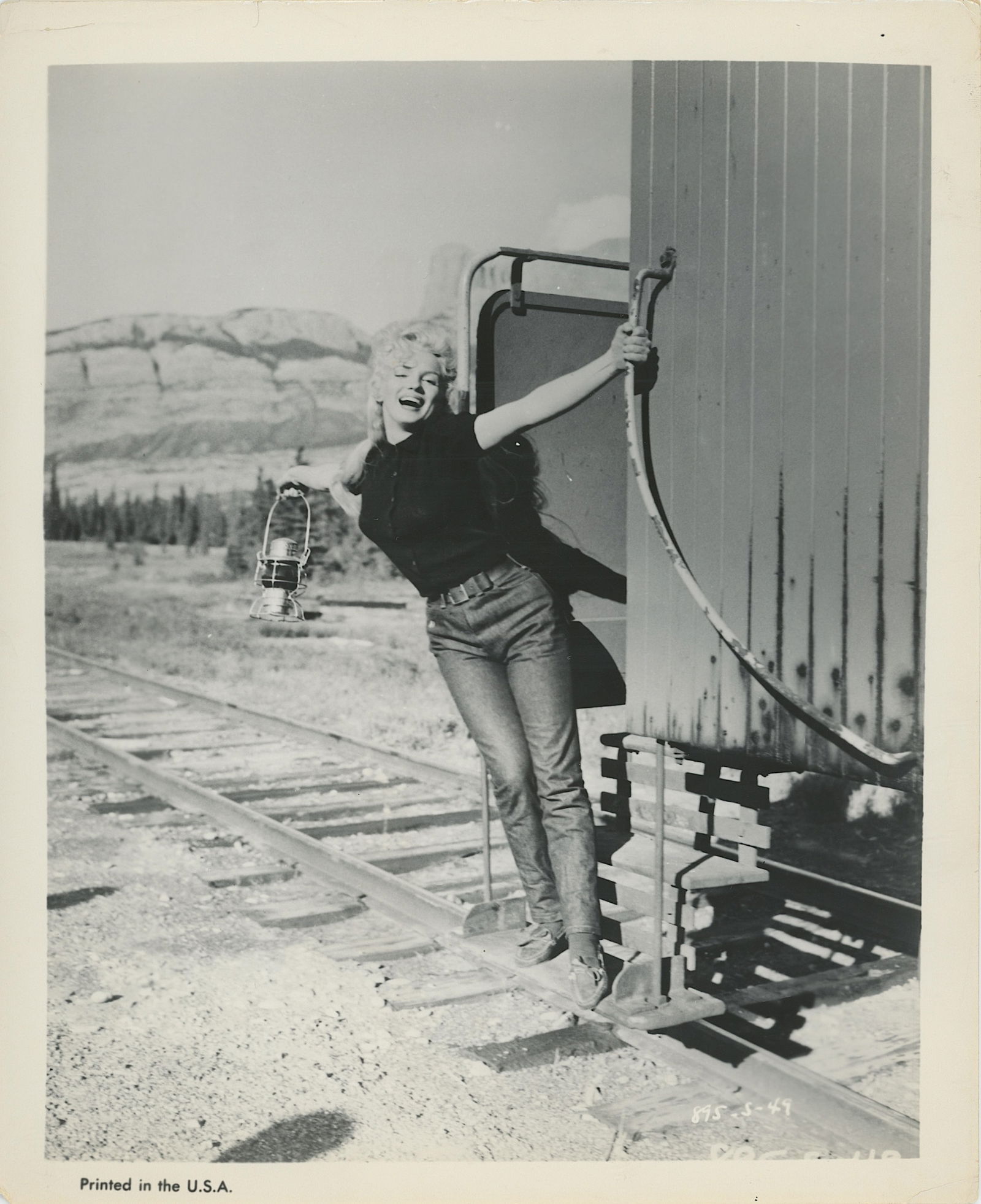 Vintage Photo MARILYN MONROE Film "River Of No Return", 1954 (1 of 2)