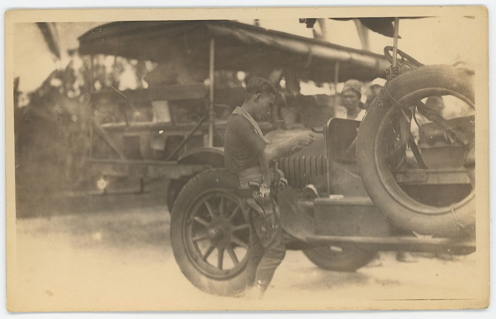 Vintage Rare Selected Ephemera Collectors Opportunity: The provenance of this item is the forgotten (for many years) inventories of Artelisted. Most of these findings are vintage postcards and/or tradecards. The regular size of a postcard/tradecard is app