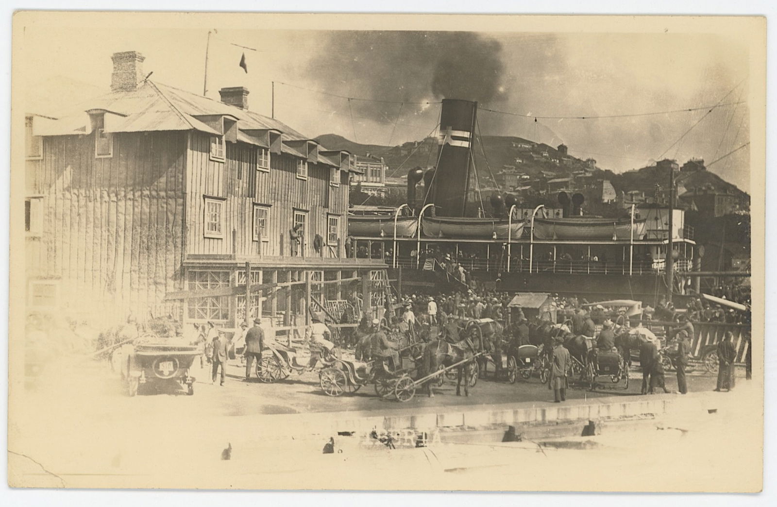 Vintage Rare Selected Ephemera Collectors Opportunity: The provenance of this item is the forgotten (for many years) inventories of Artelisted. Most of these findings are vintage postcards and/or tradecards. The regular size of a postcard/tradecard is app