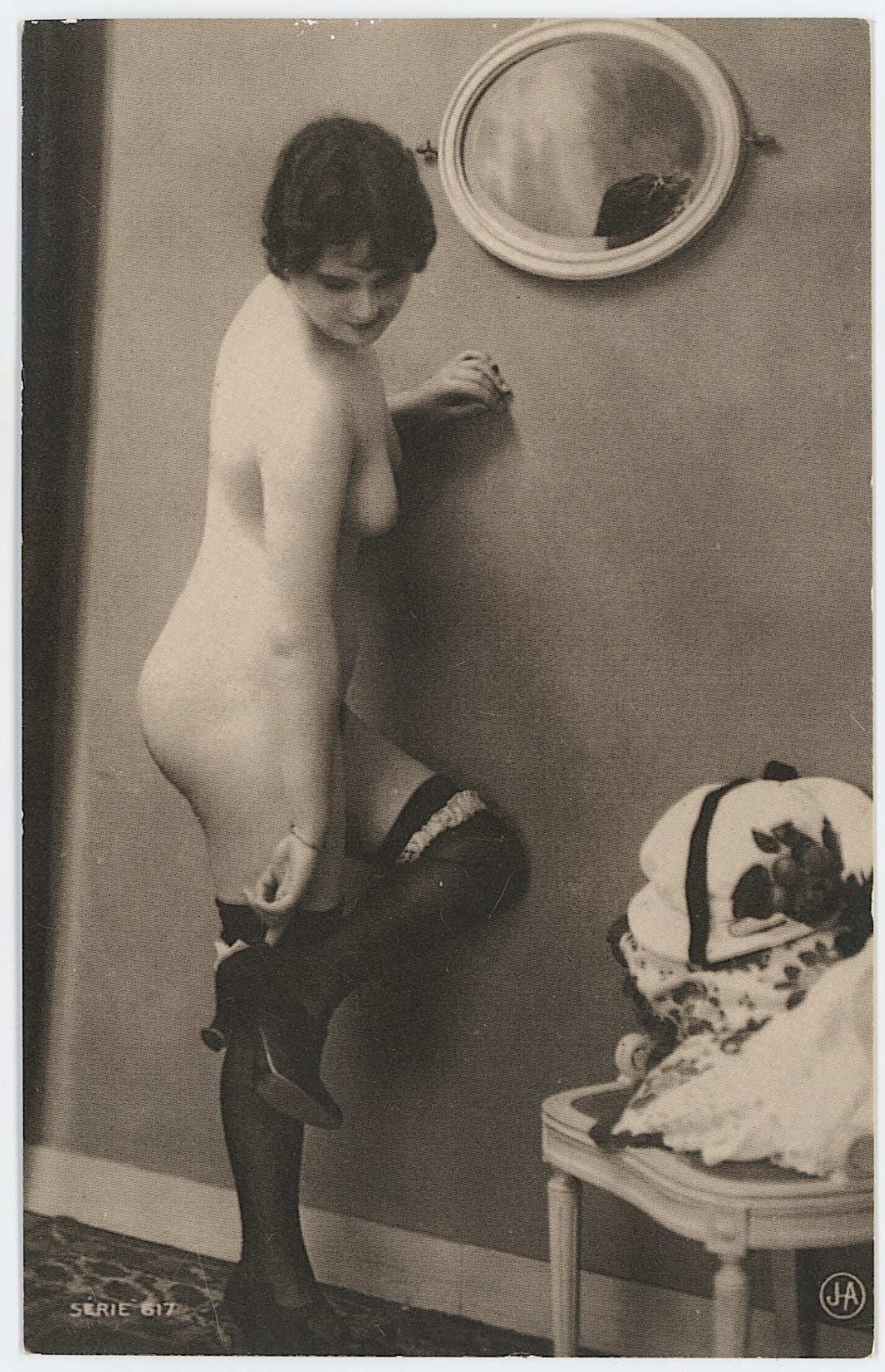 Vintage Rare Selected Ephemera Collectors Opportunity: The provenance of this item is the forgotten (for many years) inventories of Artelisted. Most of these findings are vintage postcards and/or tradecards. The regular size of a postcard/tradecard is app