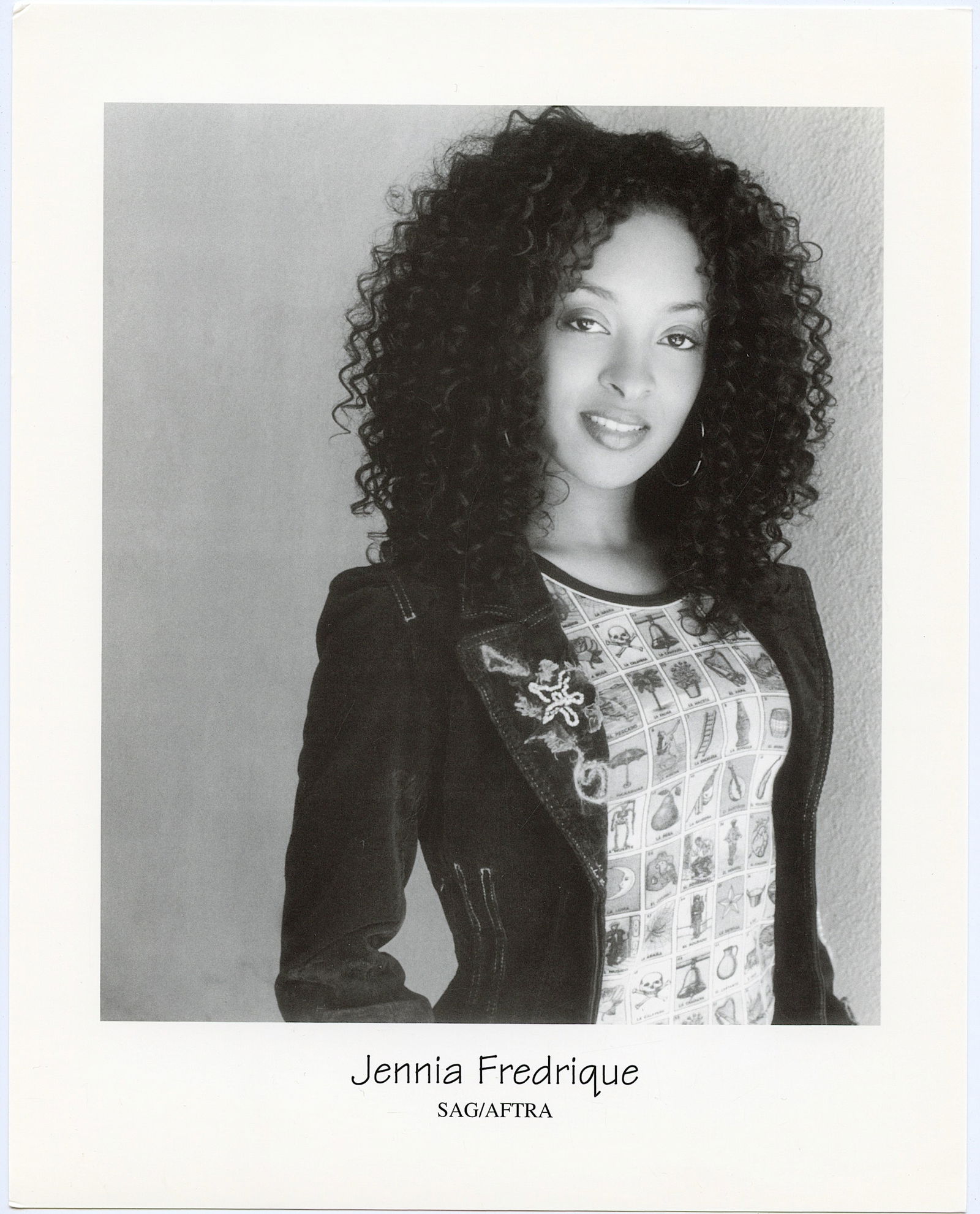 Print Original Photograph JENNIA FREDRIQUE (1 of 1)