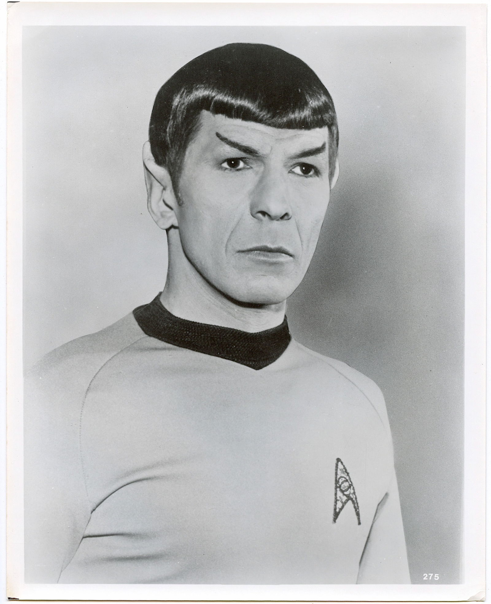 Print Original Photograph LEONARD NIMOY AS MR. SPOCK (1 of 1)