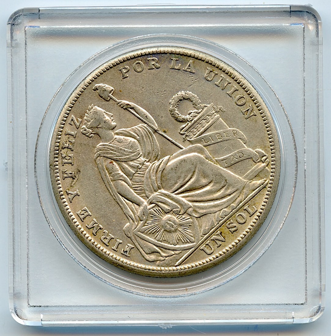 1926 PERU LIBERTY Antique Genuine Silver SOL Peruvian Coin: Provenance from the estate of a deceased collector in South Florida. We have included many images to show it's actual condition. This lot is located in Boca Raton, Fl and its shipment will be made dir