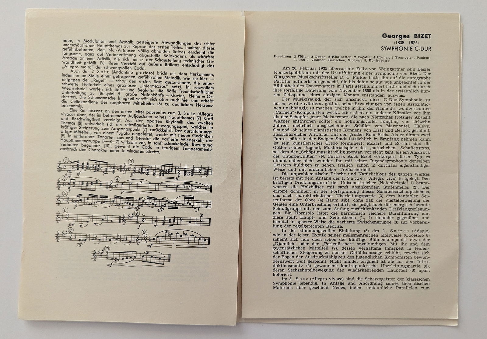 ANDRE CLUYTENS - Friedrich Gulda - Signed Program 1961 - 4