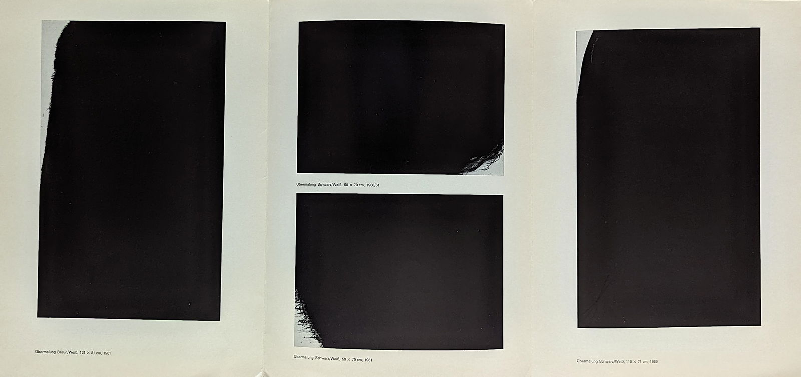 ARNULF RAINER Art Catalog Galerie Schottle Munchen, 1970 (1 of 4)