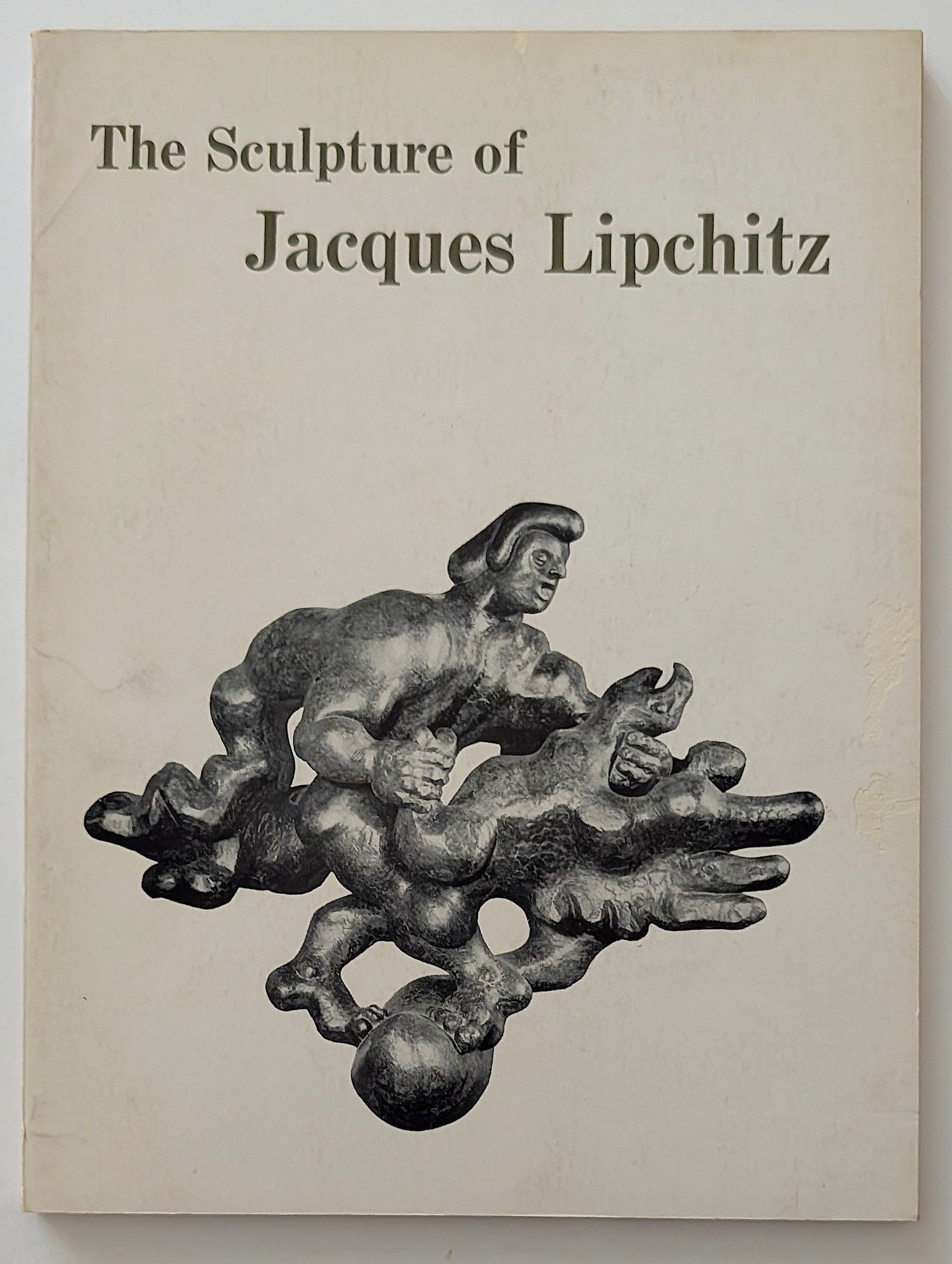 The Sculpture of Jacques Lipchitz, written by Henry R. Hope, 1954 (1 of 5)