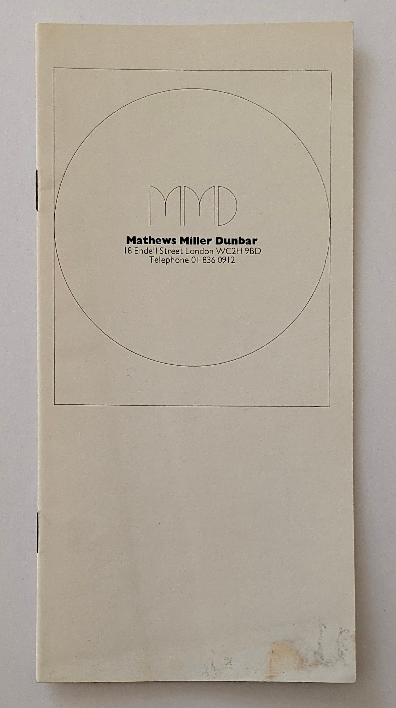 Publication by Mathews Miller Dunbar, 1970s (1 of 4)