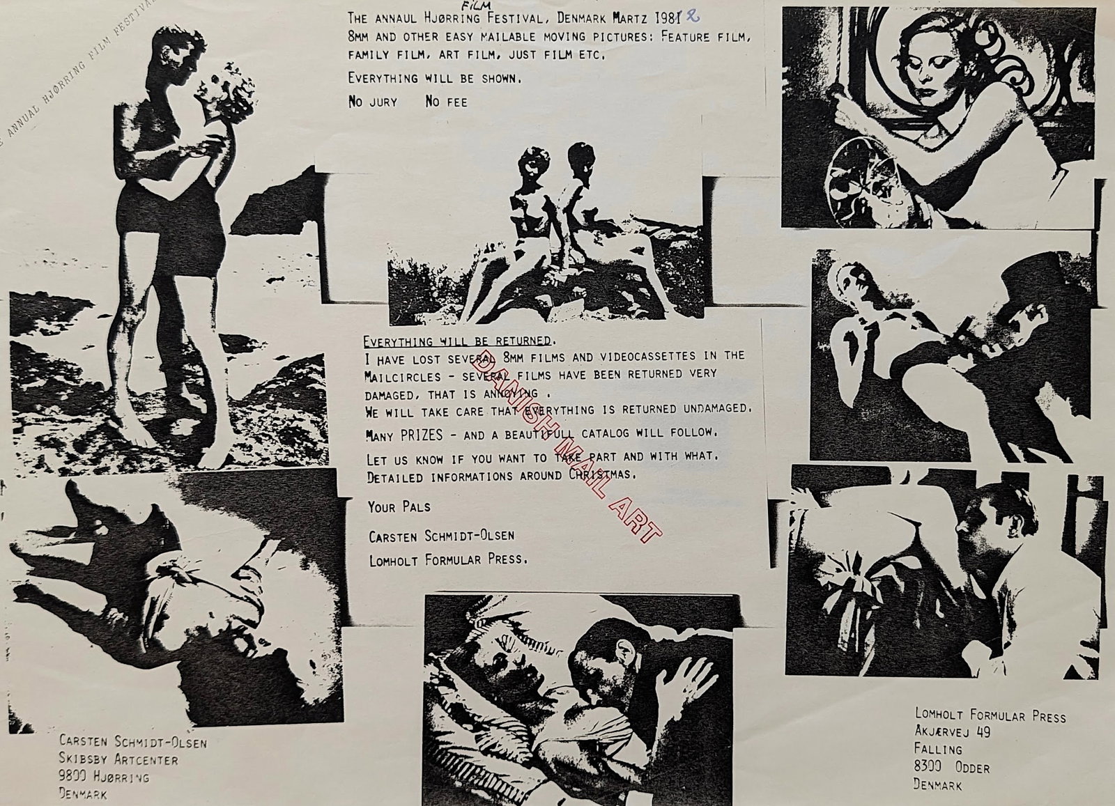 Vintage Original 1984 DADA Poster Sanf Francisco, CA - GINNY LLOYD (1 of 2)