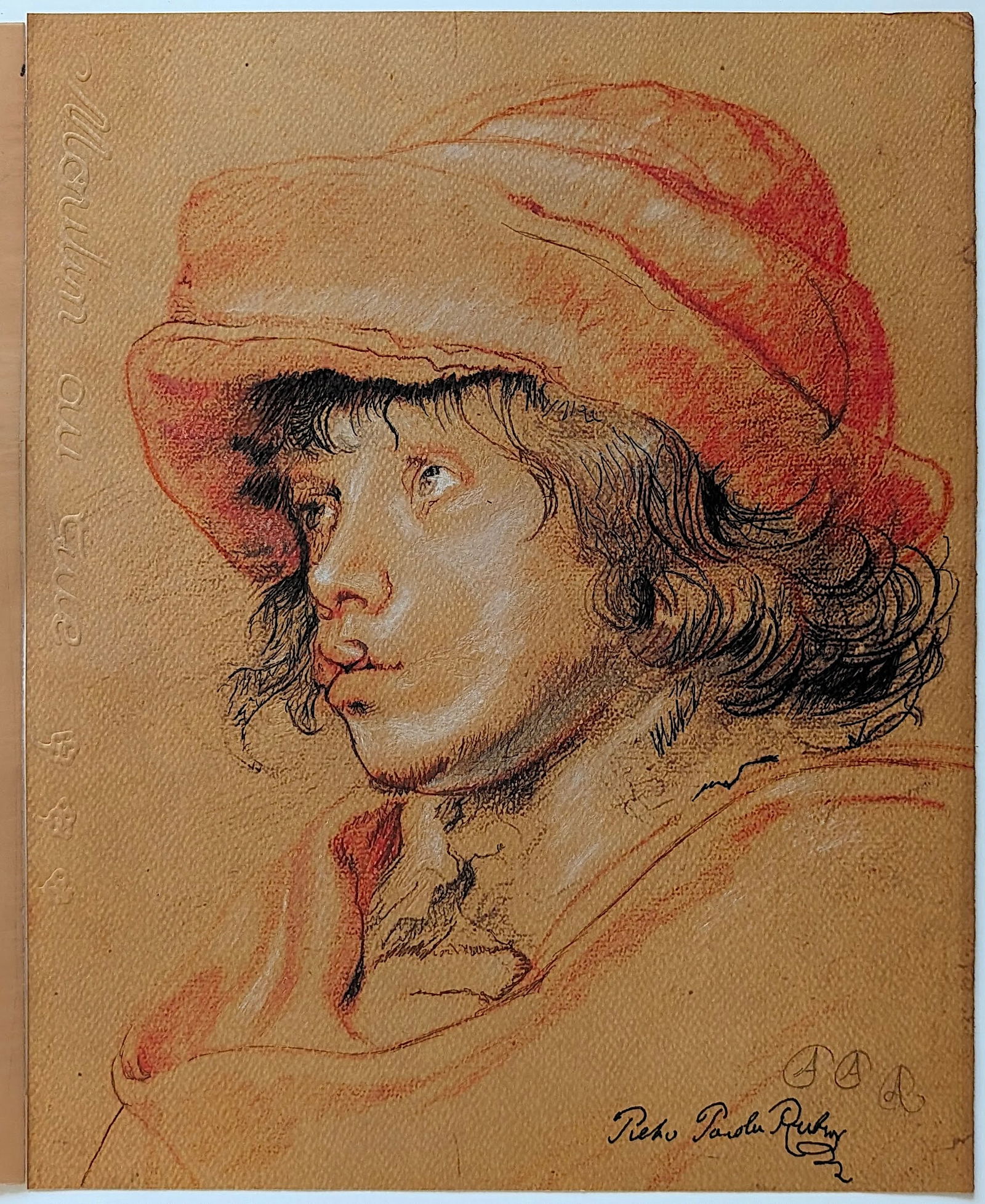 Portrait of Nicolaas by PETER PAUL RUBENS Authorized Colored Print (1 of 4)