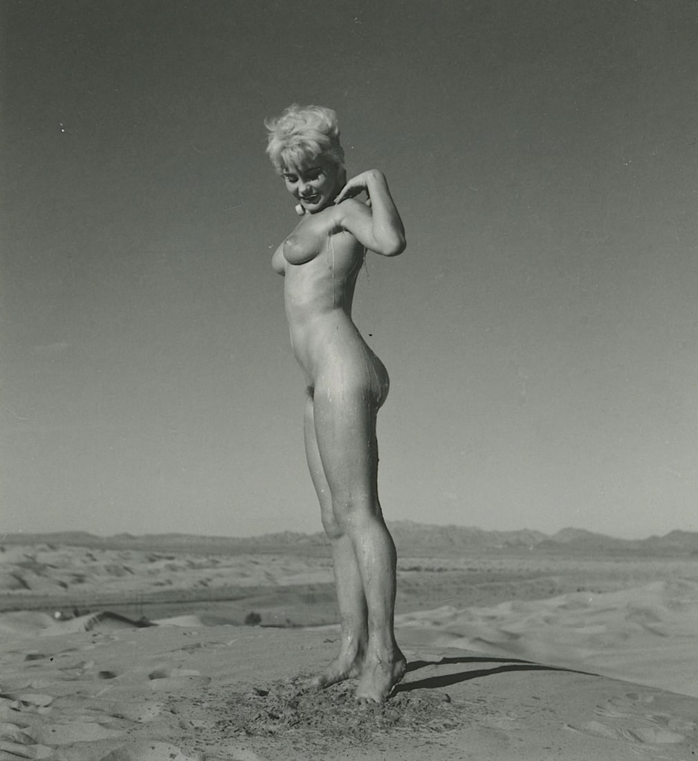 ANDRÉ DE DIENES Vintage Photo 1950s-1960s Nude Study (1 of 3)