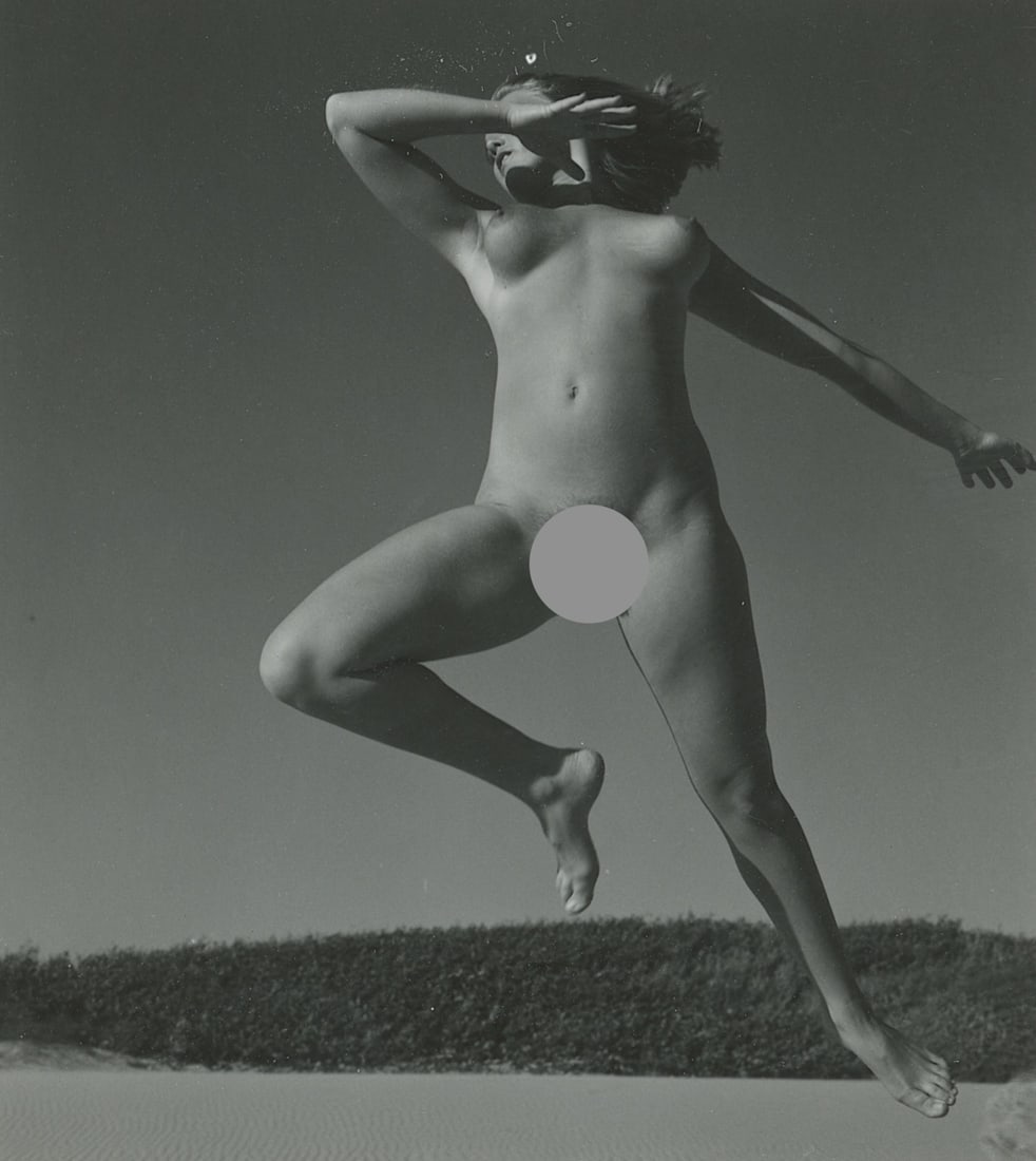 ANDRÉ DE DIENES Vintage Photo 1950s-1960s Nude Study (1 of 3)