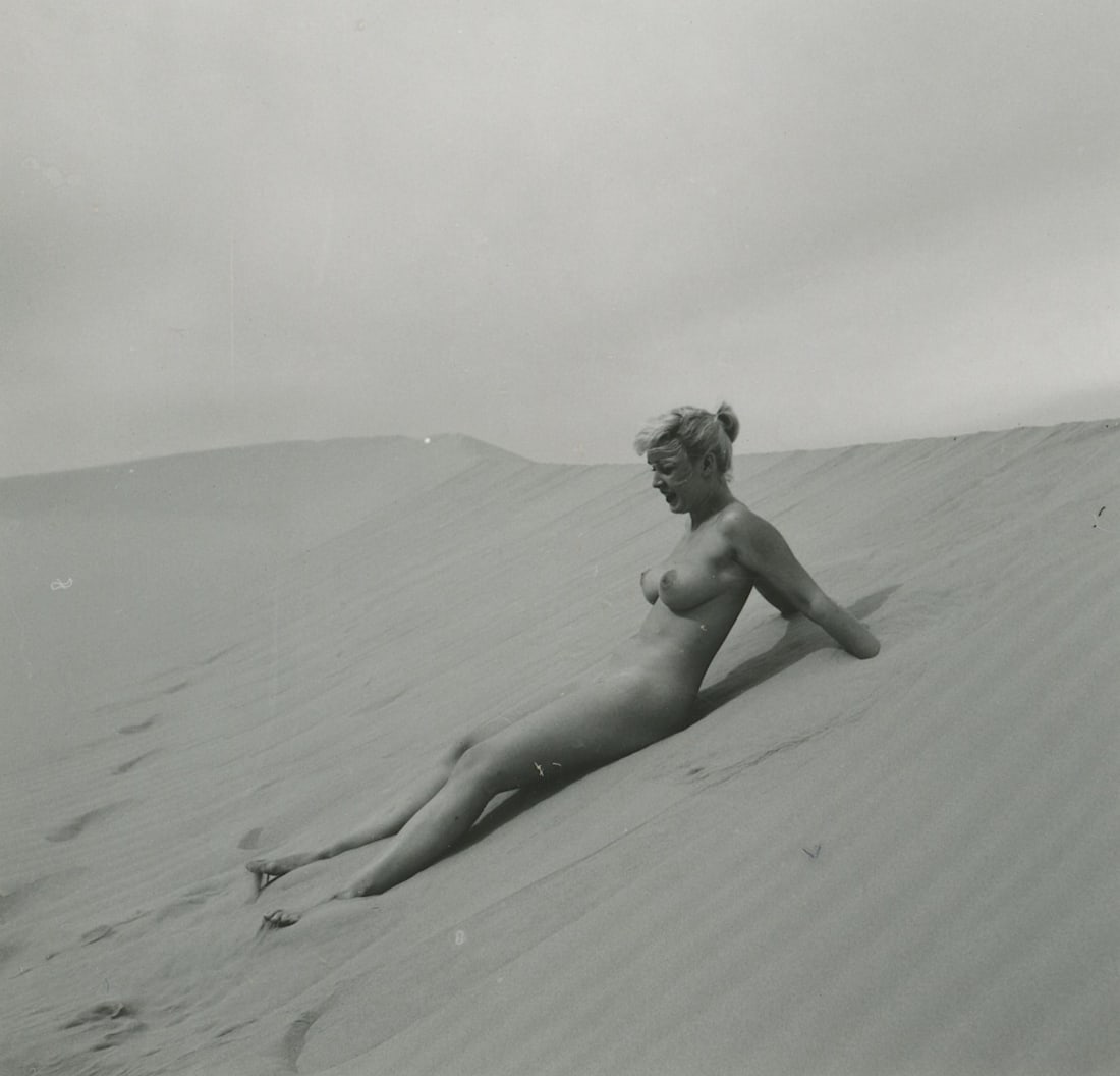 ANDRÉ DE DIENES Vintage Photo 1950s-1960s Nude Study (1 of 2)