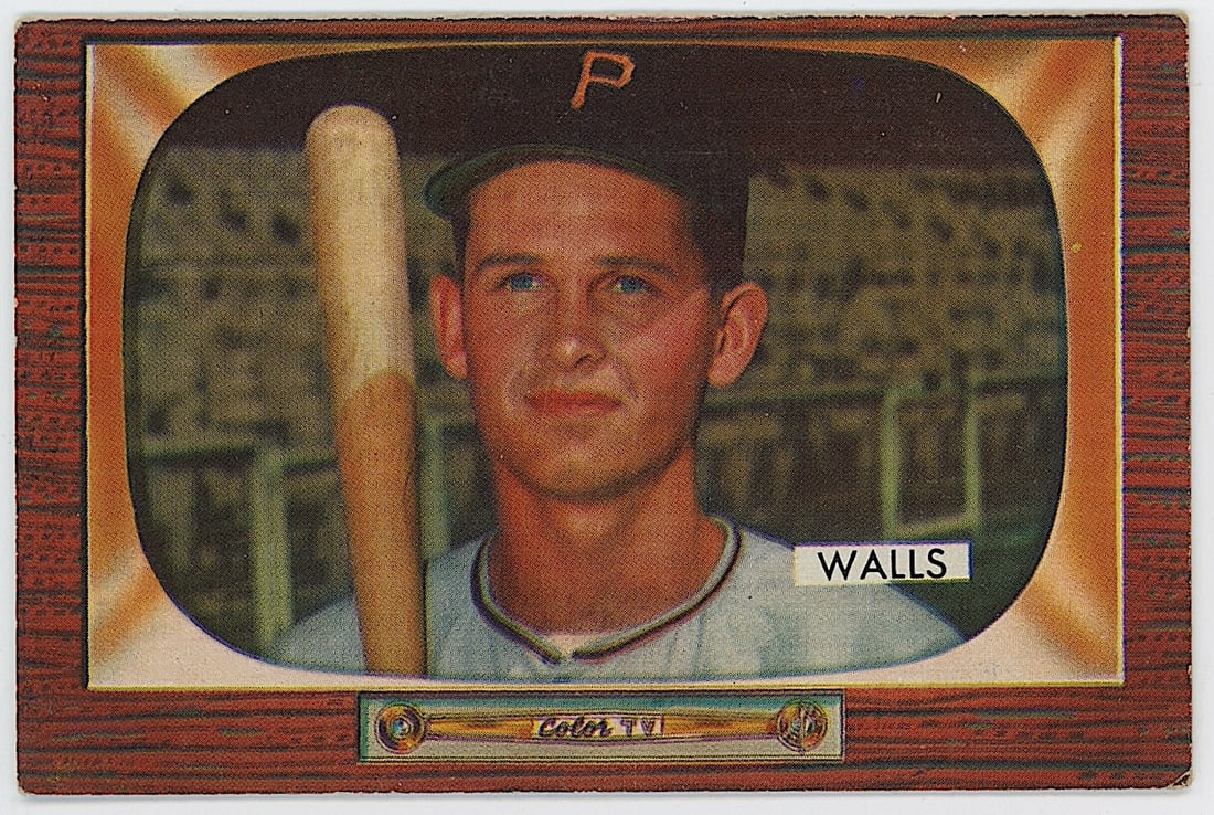 Vintage Original 1955 Bowman Baseball Card (1 of 2)