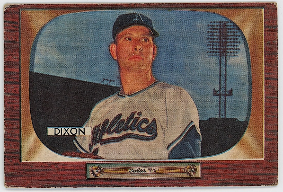 Vintage Original 1955 Bowman Baseball Card (1 of 2)
