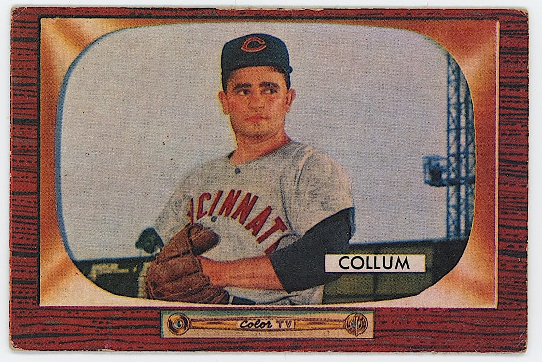Vintage Original 1955 Bowman Baseball Card (1 of 2)