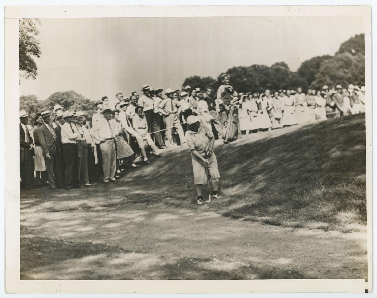 Vintage GOLF Photograph Ephemera Collectors Opportunity: The provenance of this item is the forgotten (for many years) inventories of Artelisted. Most of these findings are vintage postcards, tradecards and sports photographs. The regular size of a postcard