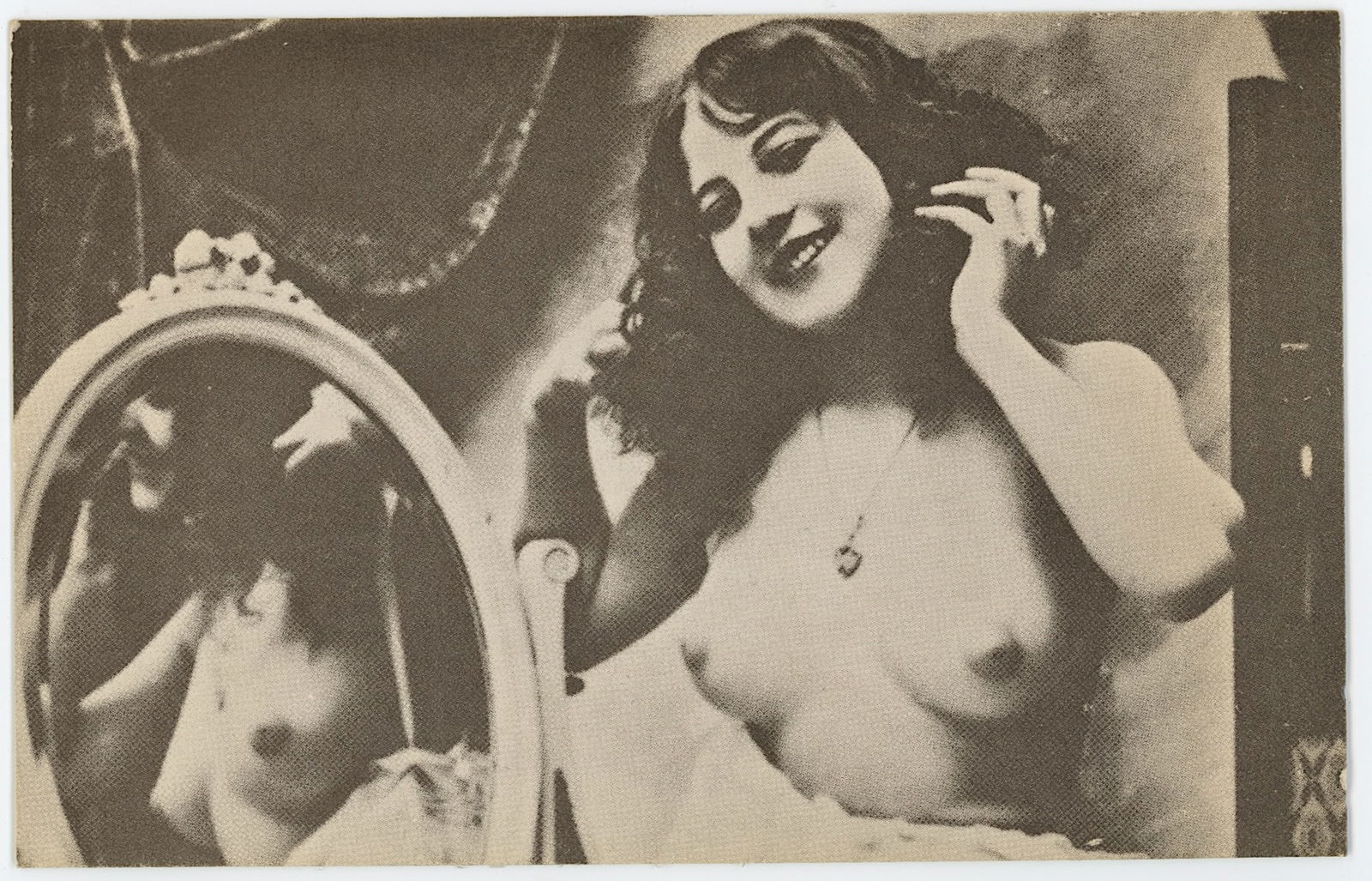 Vintage Rare Selected Ephemera Collectors Opportunity: The provenance of this item is the forgotten (for many years) inventories of Artelisted. Most of these findings are vintage postcards and/or tradecards. The regular size of a postcard/tradecard is app