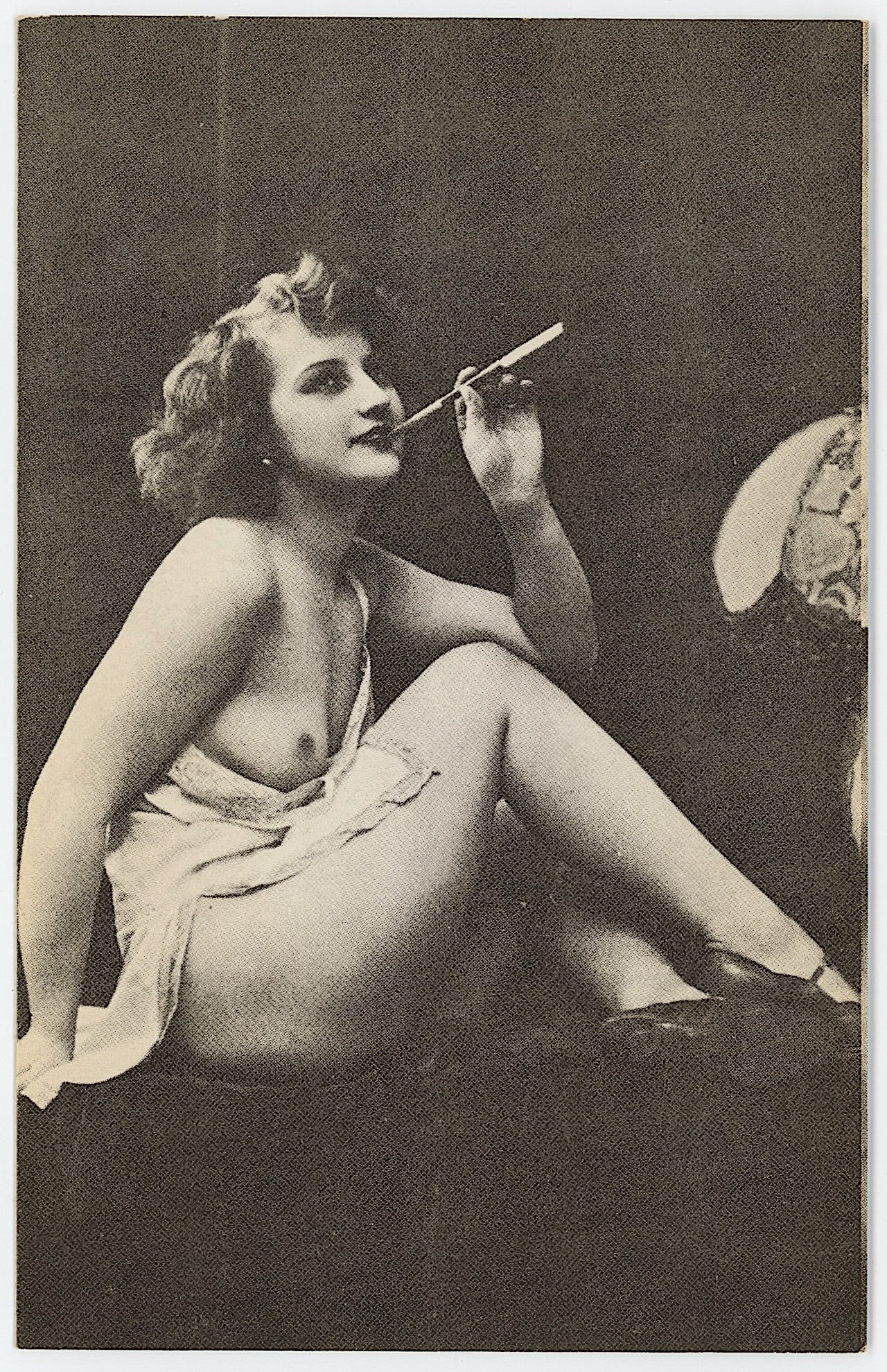 Vintage Rare Selected Ephemera Collectors Opportunity: The provenance of this item is the forgotten (for many years) inventories of Artelisted. Most of these findings are vintage postcards and/or tradecards. The regular size of a postcard/tradecard is app