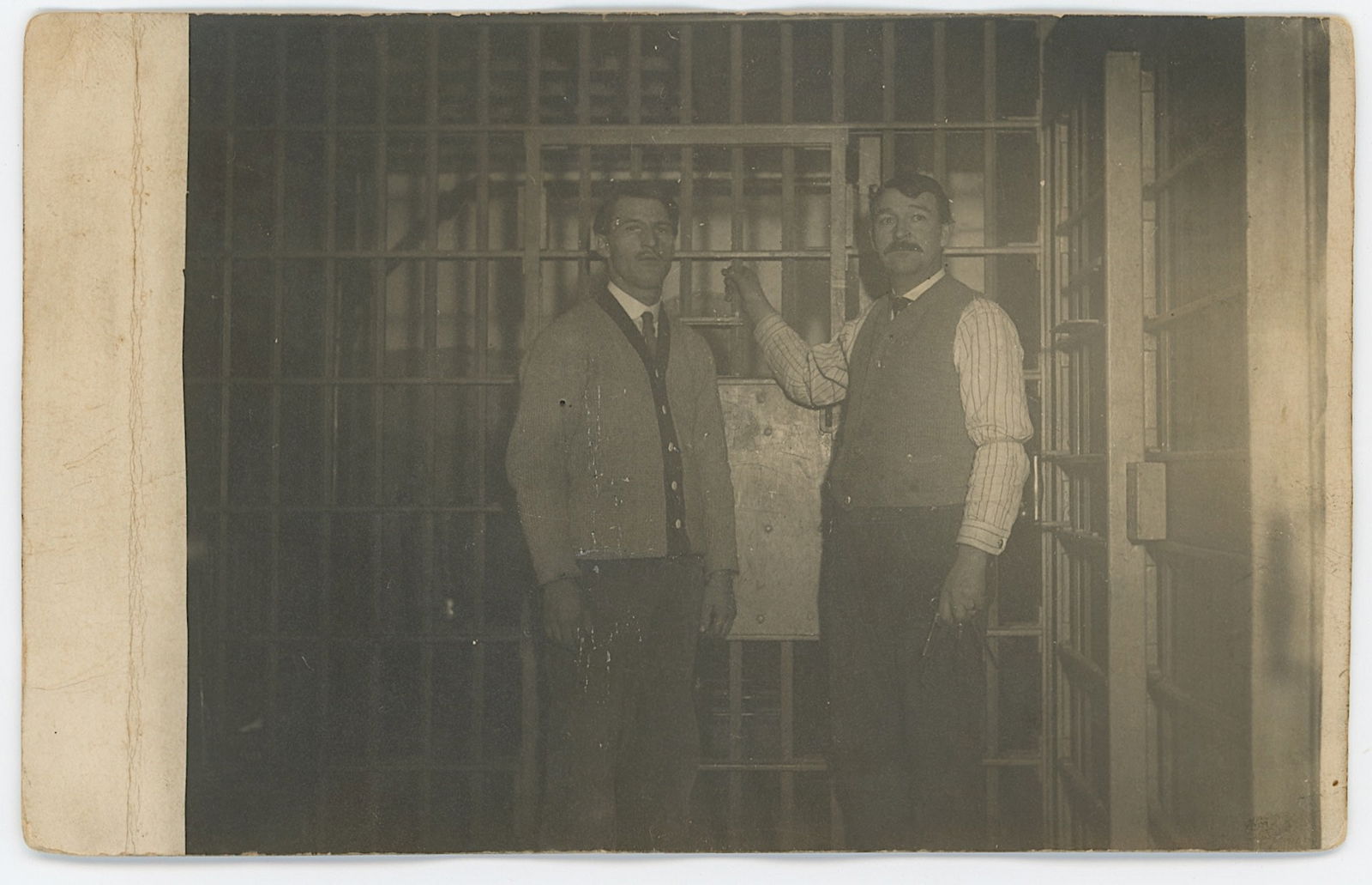 Vintage Rare Selected Ephemera Collectors Opportunity: The provenance of this item is the forgotten (for many years) inventories of Artelisted. Most of these findings are vintage postcards and/or tradecards. The regular size of a postcard/tradecard is app