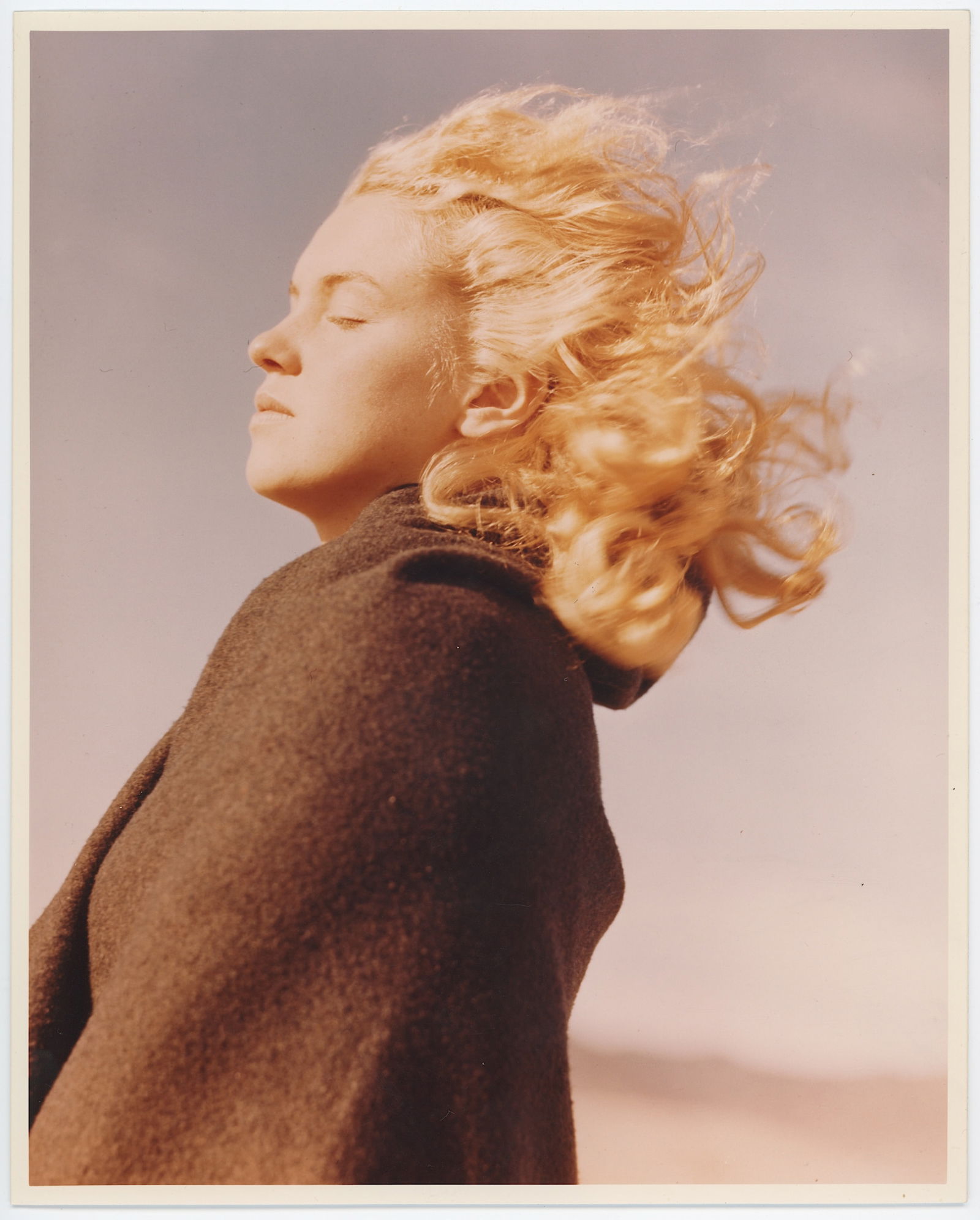 ANDRE DE DIENES Photograph of MARILYN MONROE, Malibu California: The provenance of this photo is from the estate/archives of notable photographer André de Dienes (Hungarian 1913 - 1986) in CA. André de Dienes is a well-known photographer, especially recognized fo