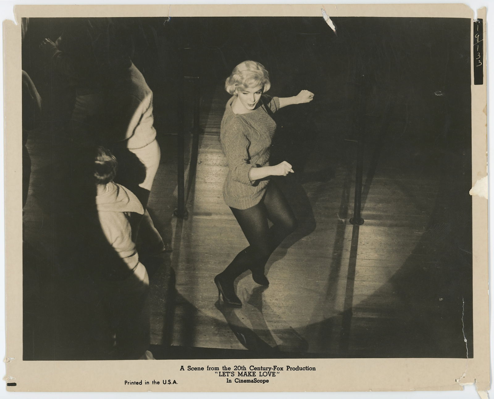 20th Century Fox MARILYN MONROE Let's Make Love 1960: 20th Century Fox MARILYN MONROE "Let's Make Love" 1960. The dimensions are Approx. 10" x 8". We have included quality images to show it's actual condition. This lot is located in Boca Raton, Fl and it