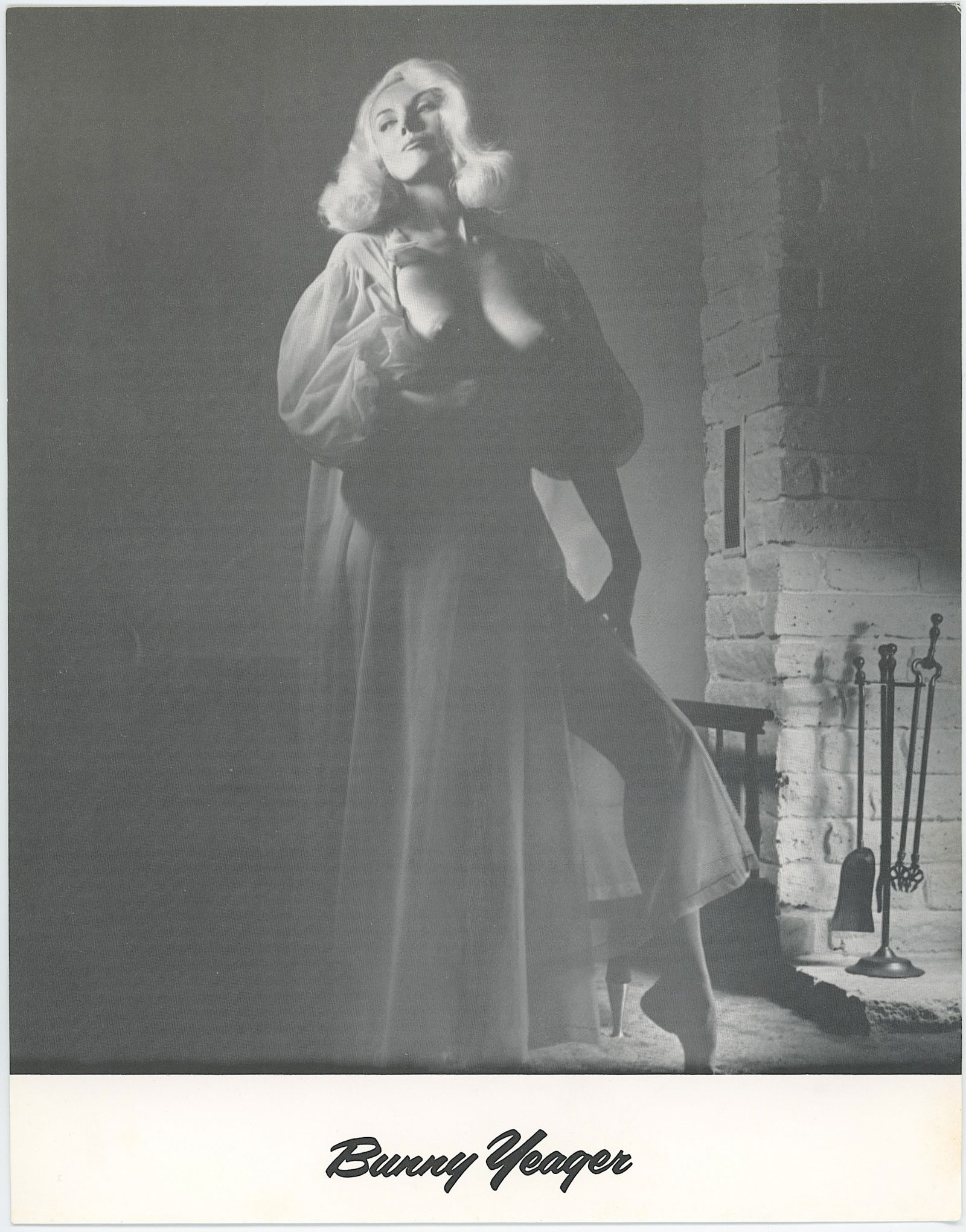 BUNNY YEAGER Vintage Pin Up Litho Model SELF PORTRAIT (1 of 1)