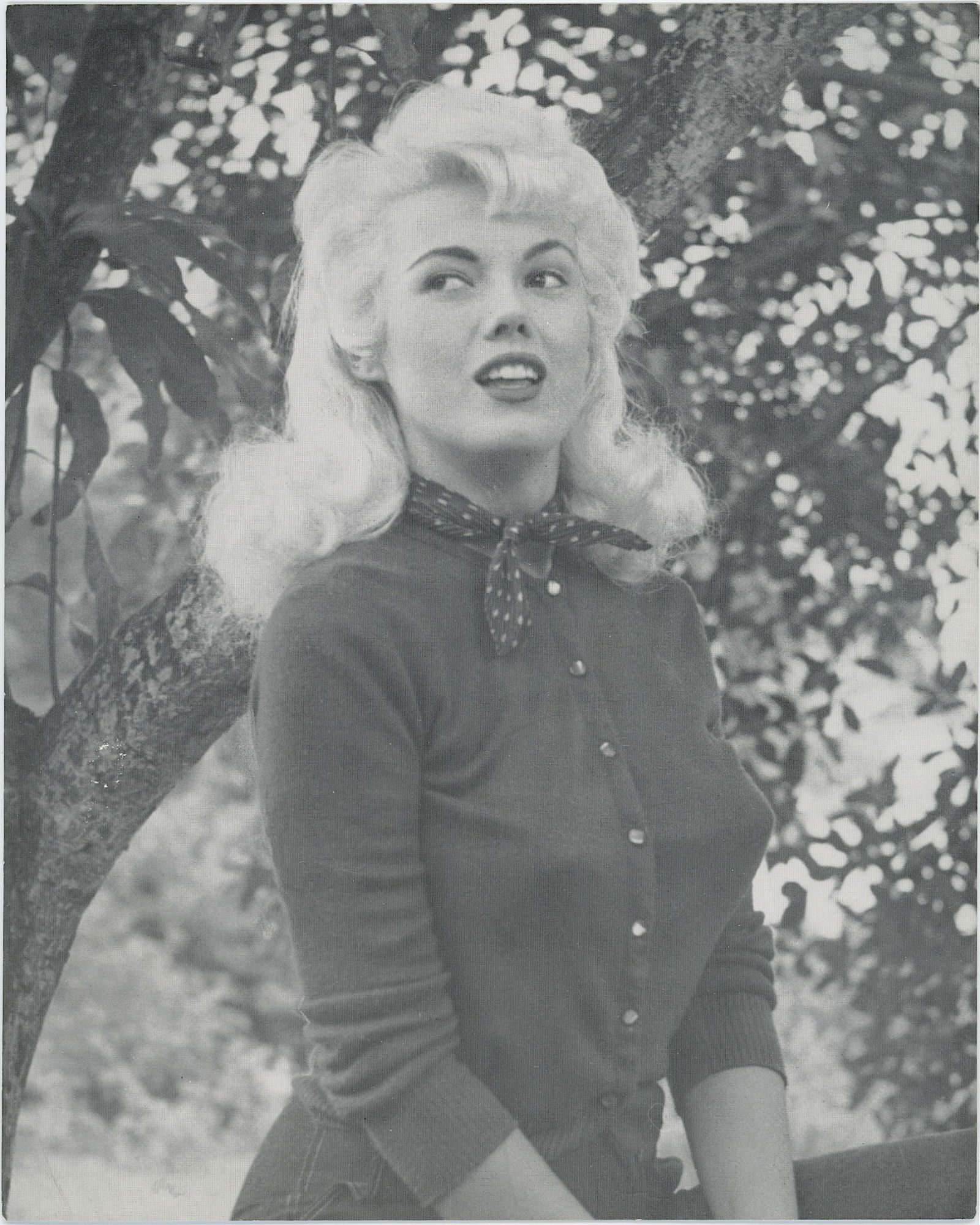 BUNNY YEAGER Vintage Pin Up Litho Model SELF PORTRAIT (1 of 1)