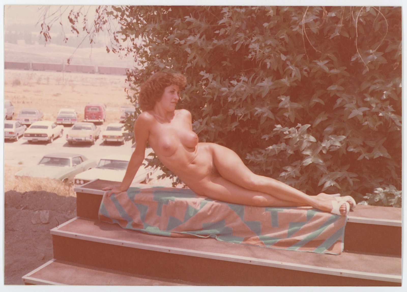 Vintage 20th C. American Naturalism Nudism Female Model: This lot is coming from the estate of a collector in RI. We have included a quality scan to show it's actual condition. The dimensions are Approx. 5.5" x 3.5". This lot is located in Boca Raton, Fl an